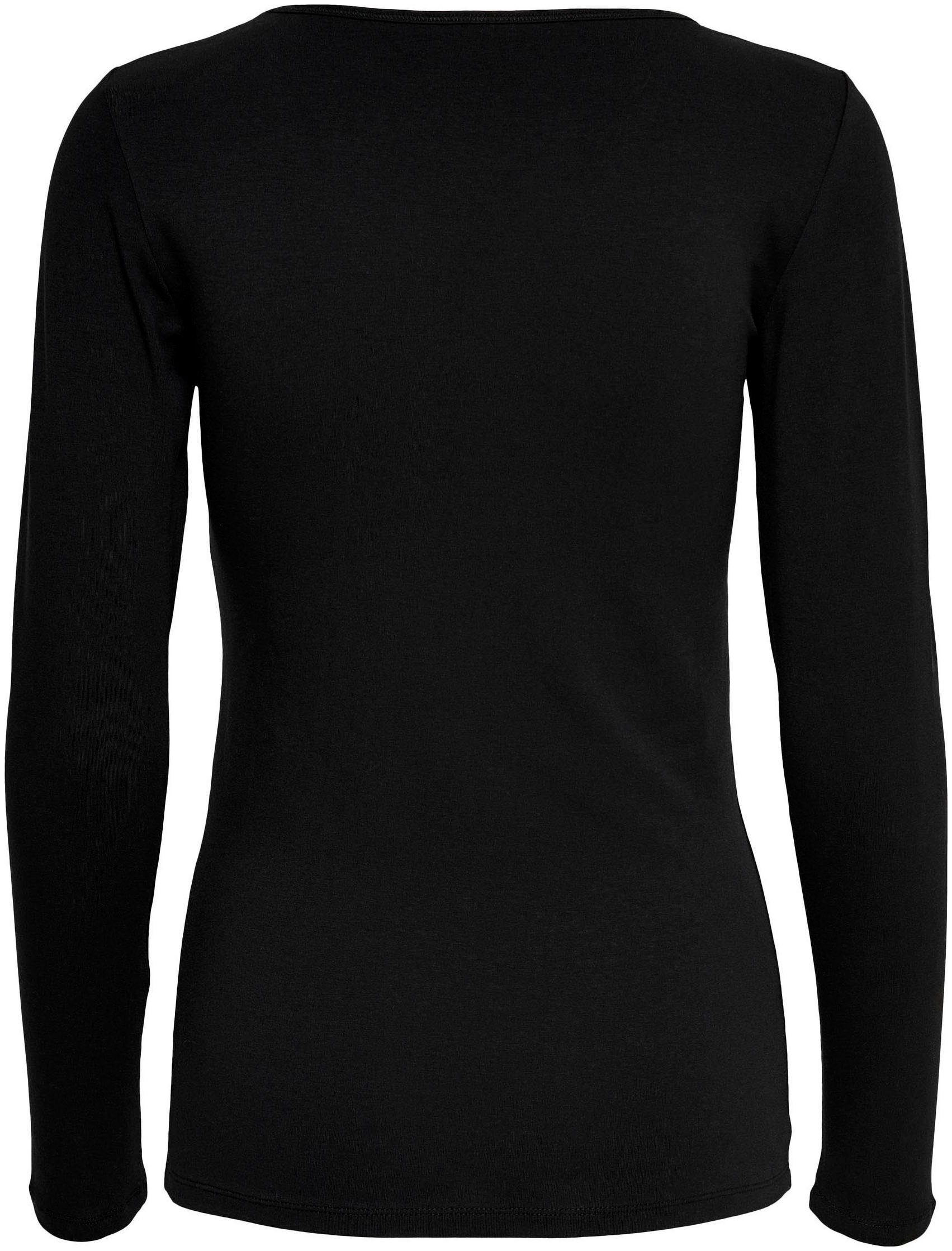 Only Shirt met lange mouwen ONLLIVE LOVE L/S ONECK