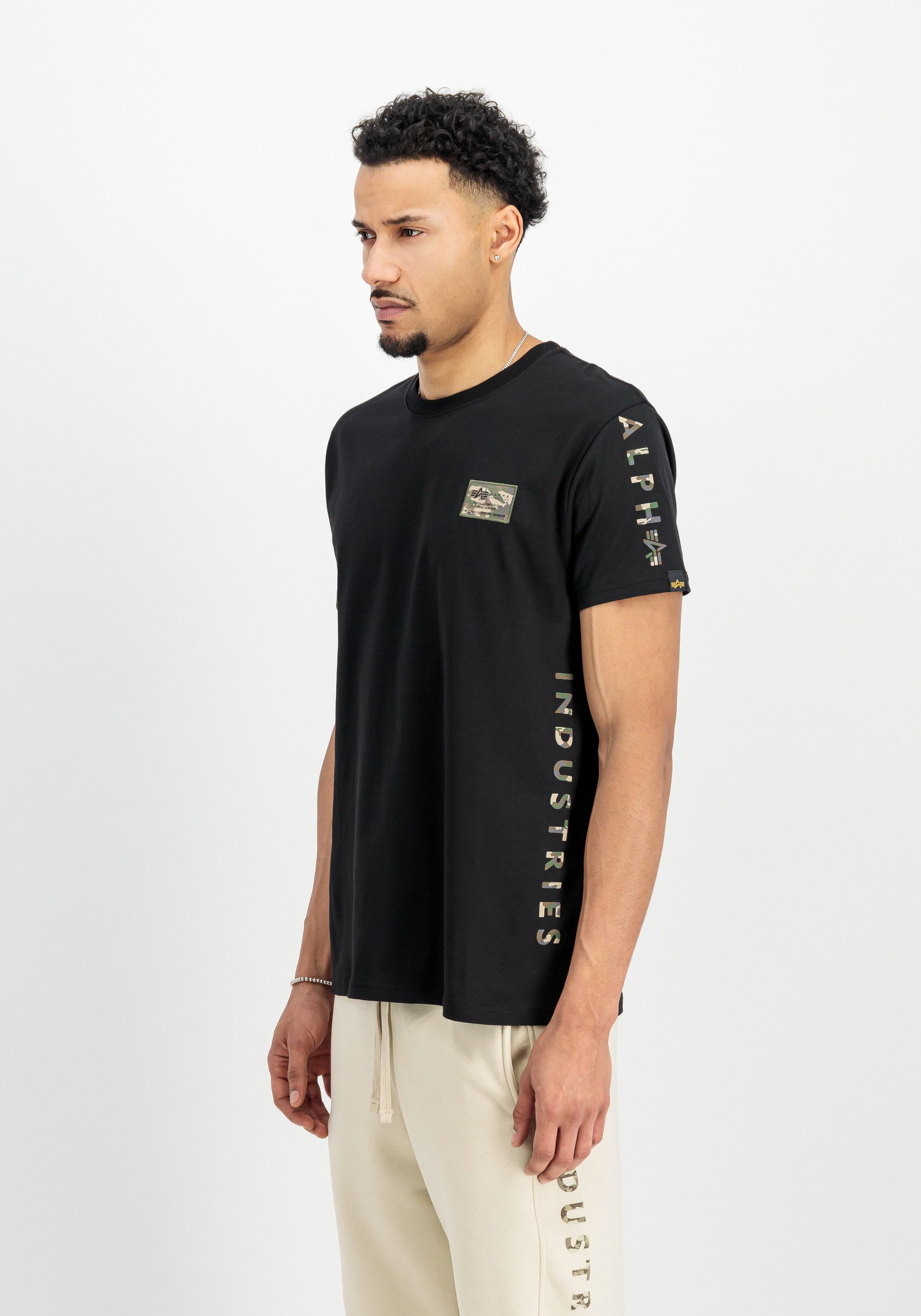 Alpha Industries T-shirt Alpha Industries Men - T-Shirts Camo Sleeve T