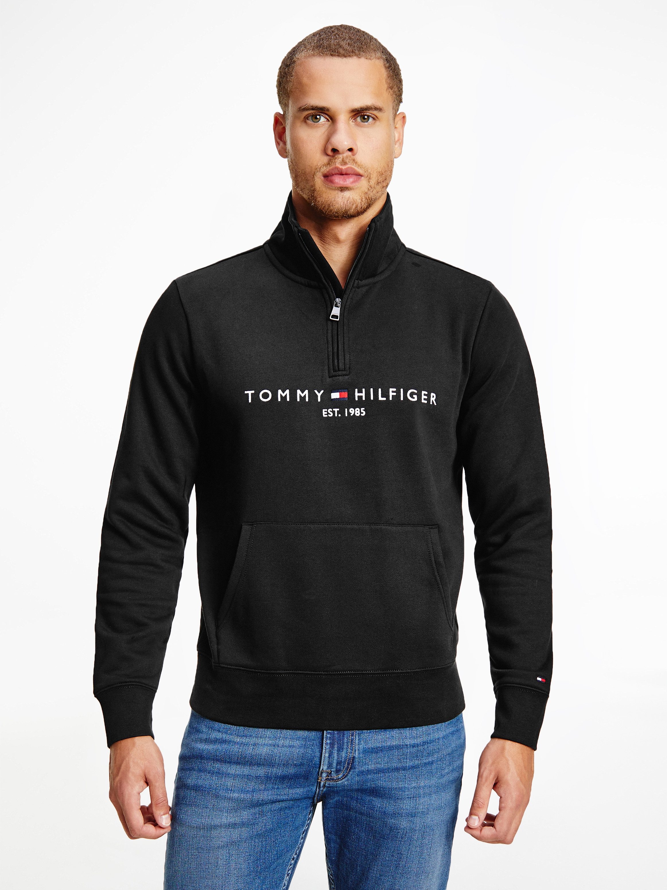 Tommy Hilfiger Sweatshirt TOMMY LOGO MOCKNECK