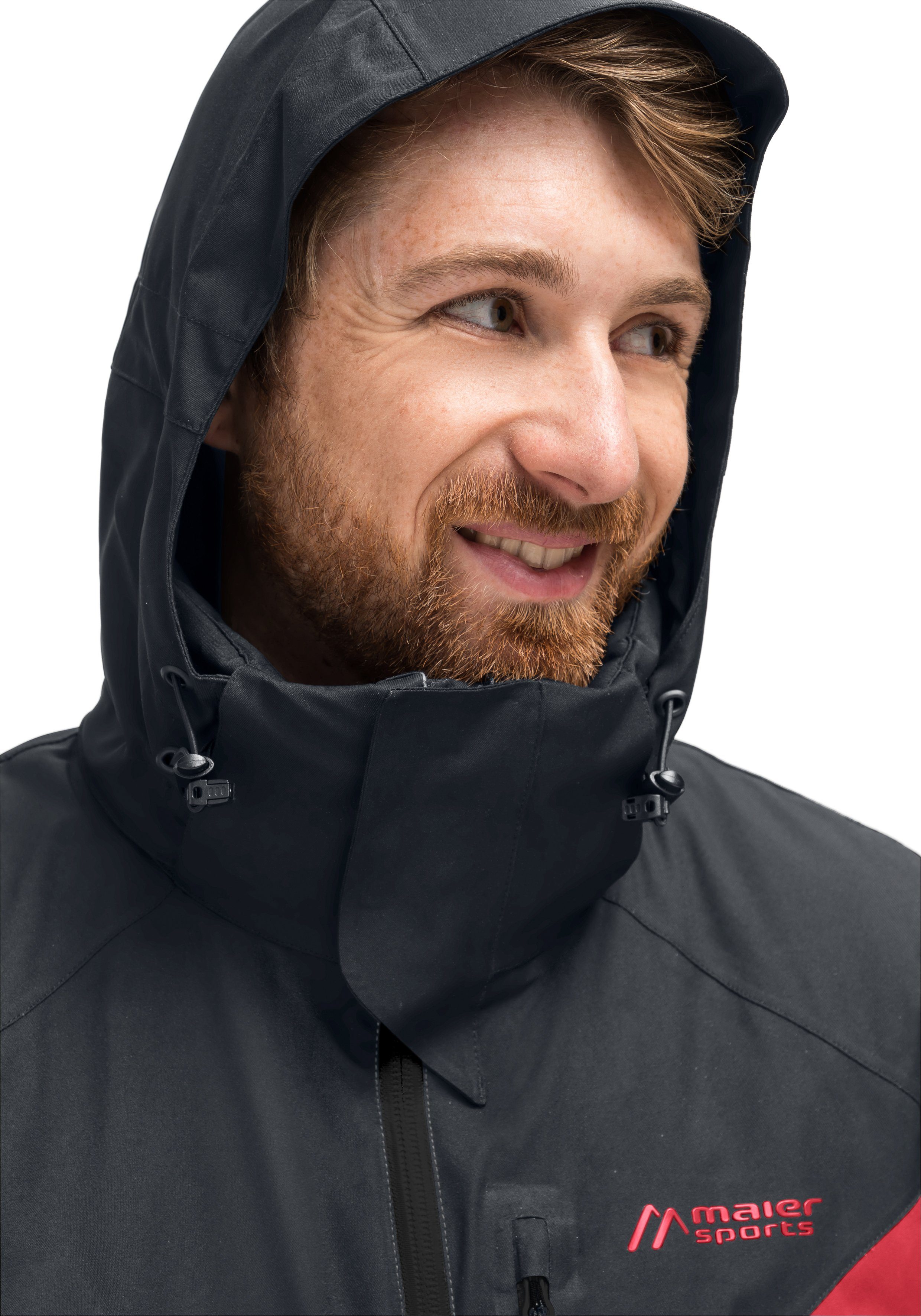 Maier Sports Ski-jack Pajares Heren winterjas, wind- en waterdicht, 4 ritszakken, regular fit