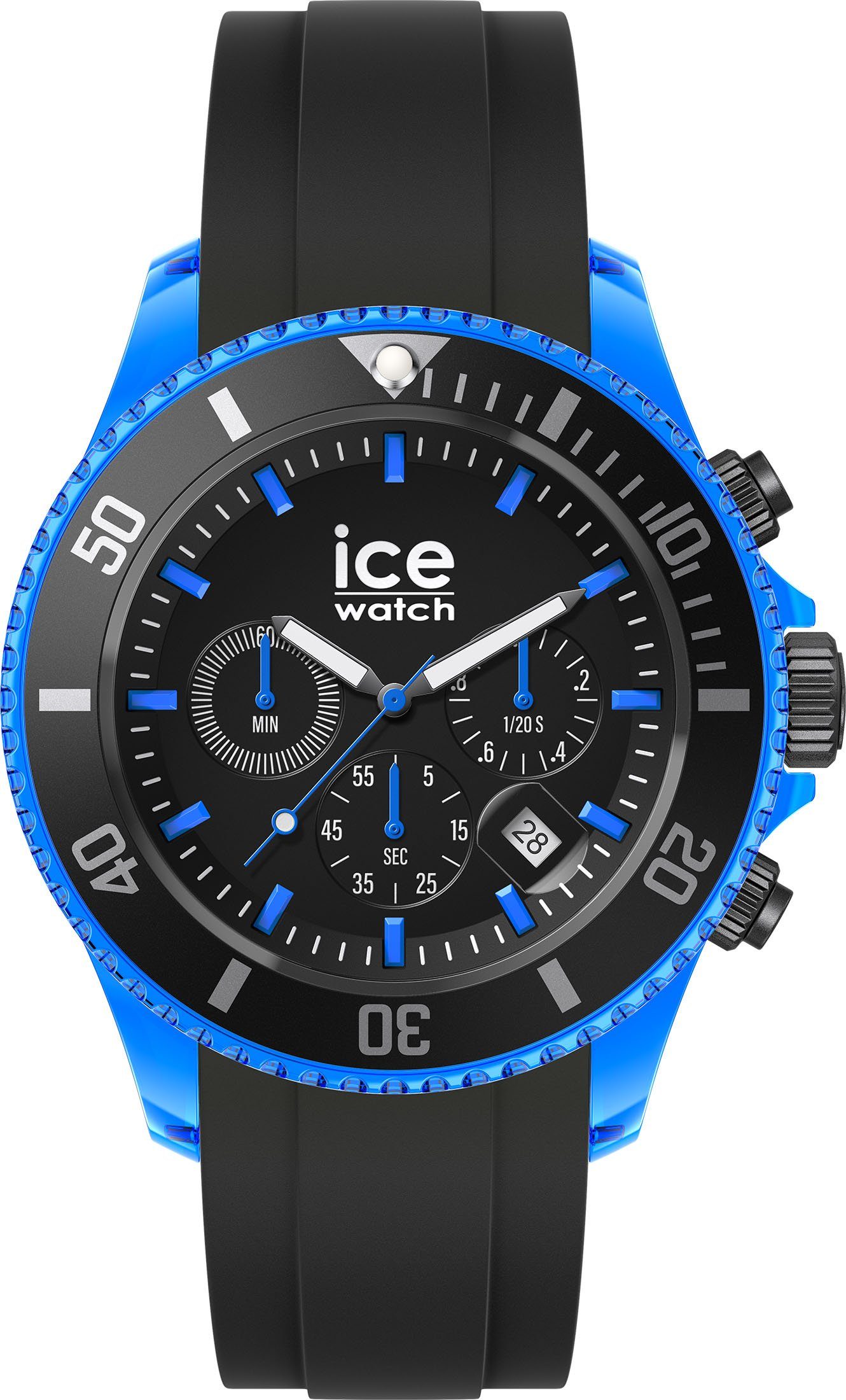 ice-watch Chronograaf ICE chrono - Black blue - Extra large - CH, 019844  online verkrijgbaar | OTTO