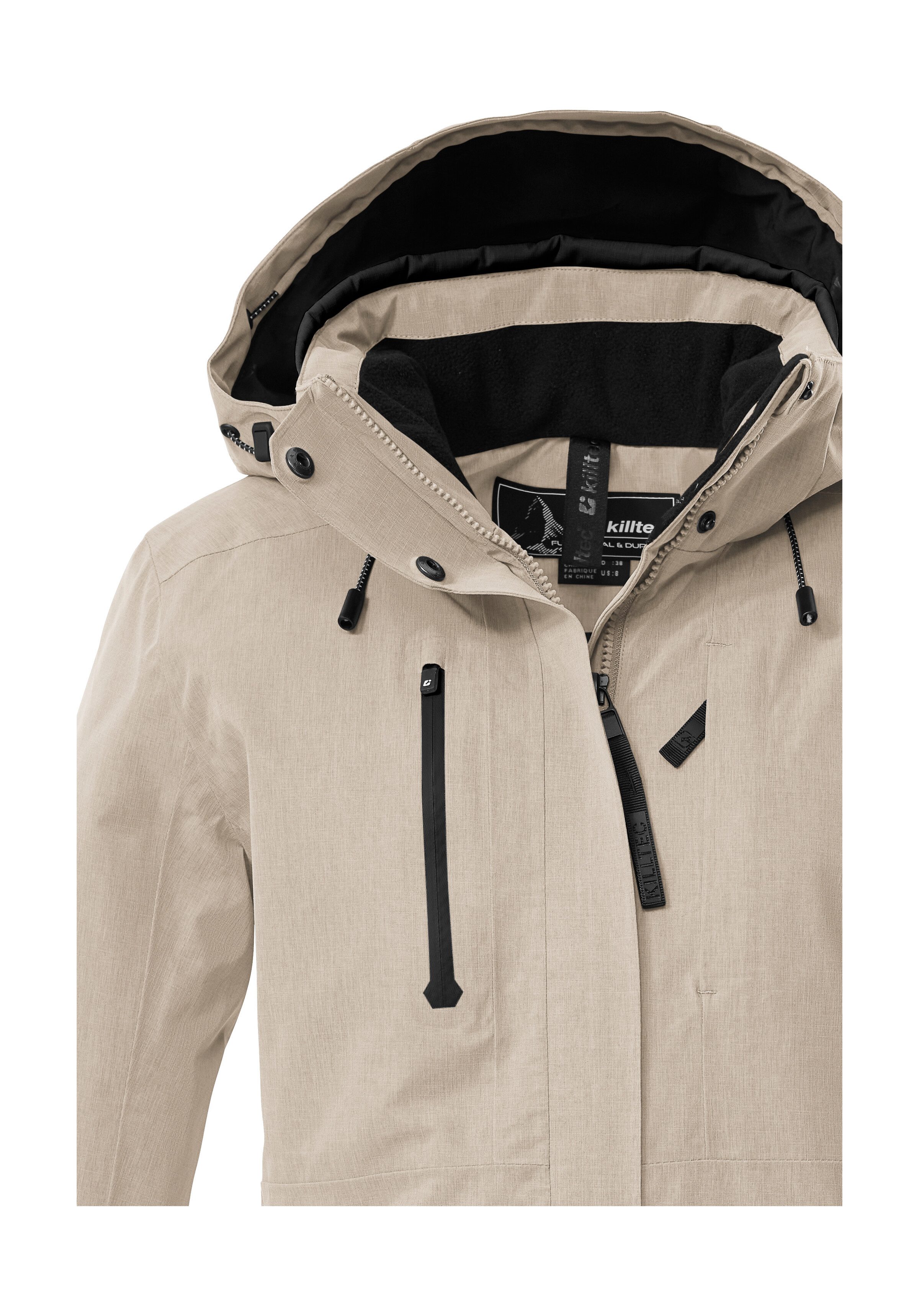 Killtec Ski-jack KSW 35 WMN SKI JCKT Waterdicht, ademend, PFAS-vrij, gerecycled materiaal