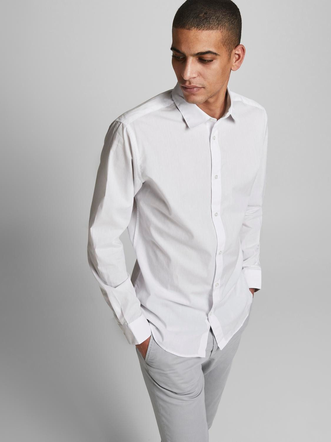 Jack & Jones Overhemd met lange mouwen JJJOE SHIRT LS 2 PACK MP