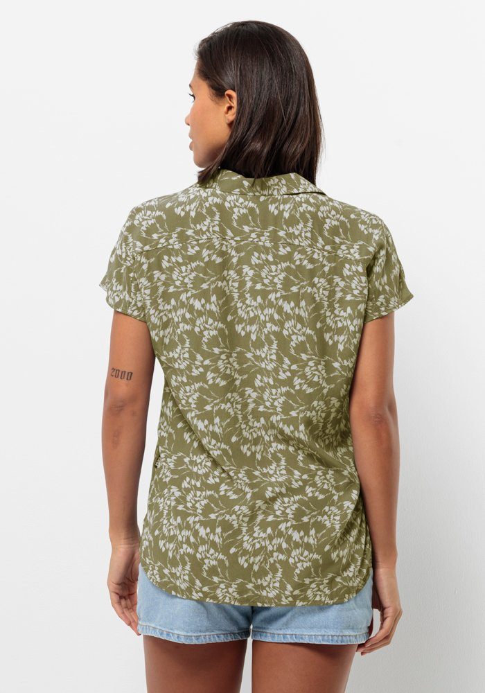 Jack Wolfskin Blouse met korte mouwen SOMMERWIESE SHIRT W