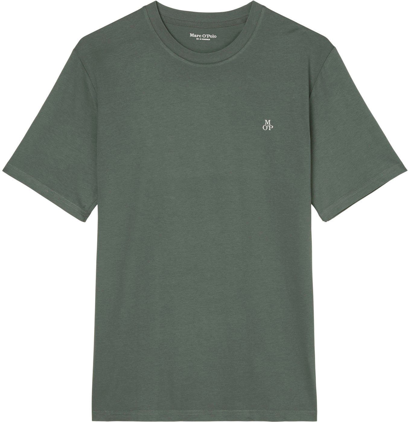 Marc O'Polo T-shirt Logo-T-shirt van bio-katoen
