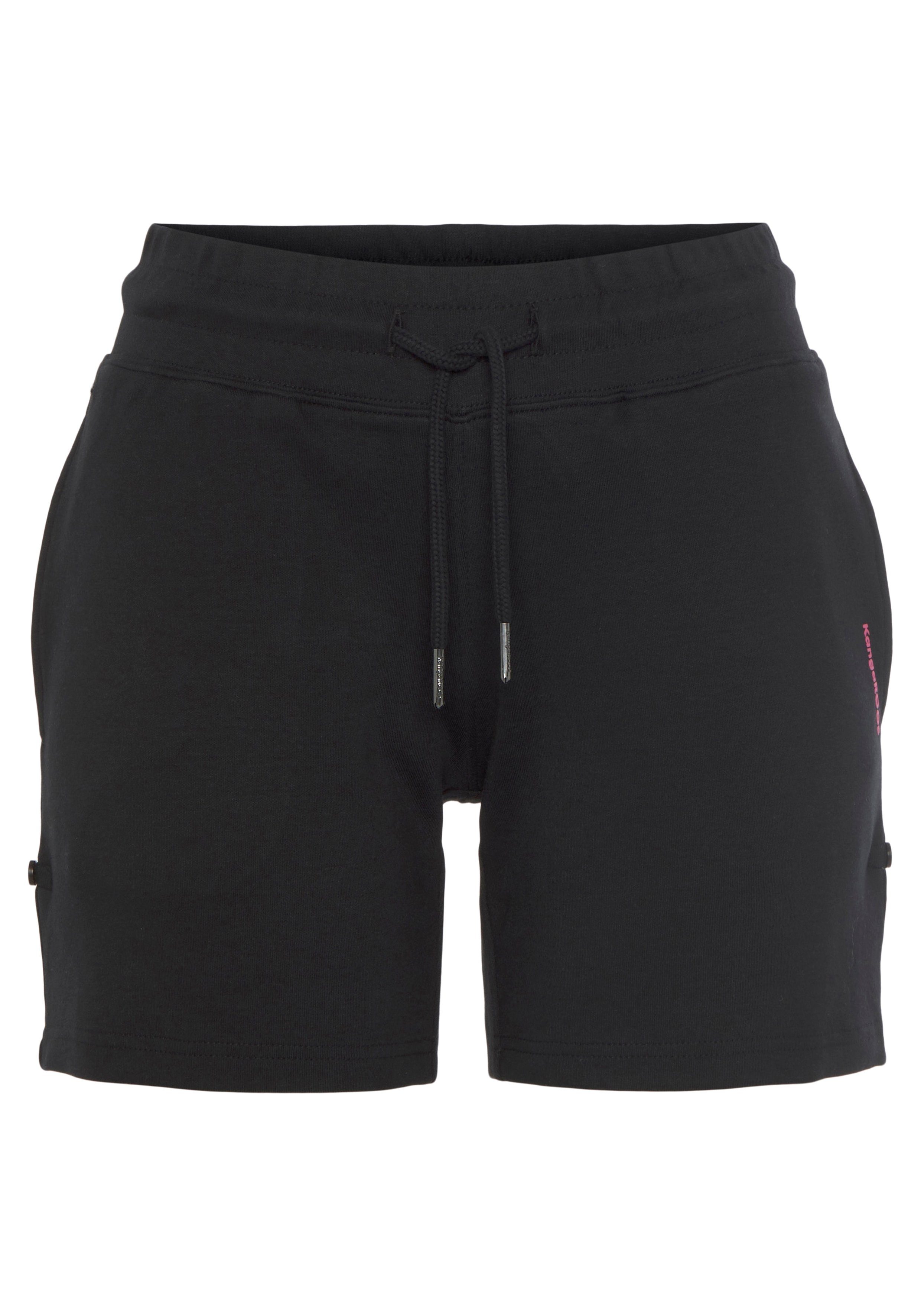KangaROOS Sweatshort voor het oprollen met sluiting en knop
