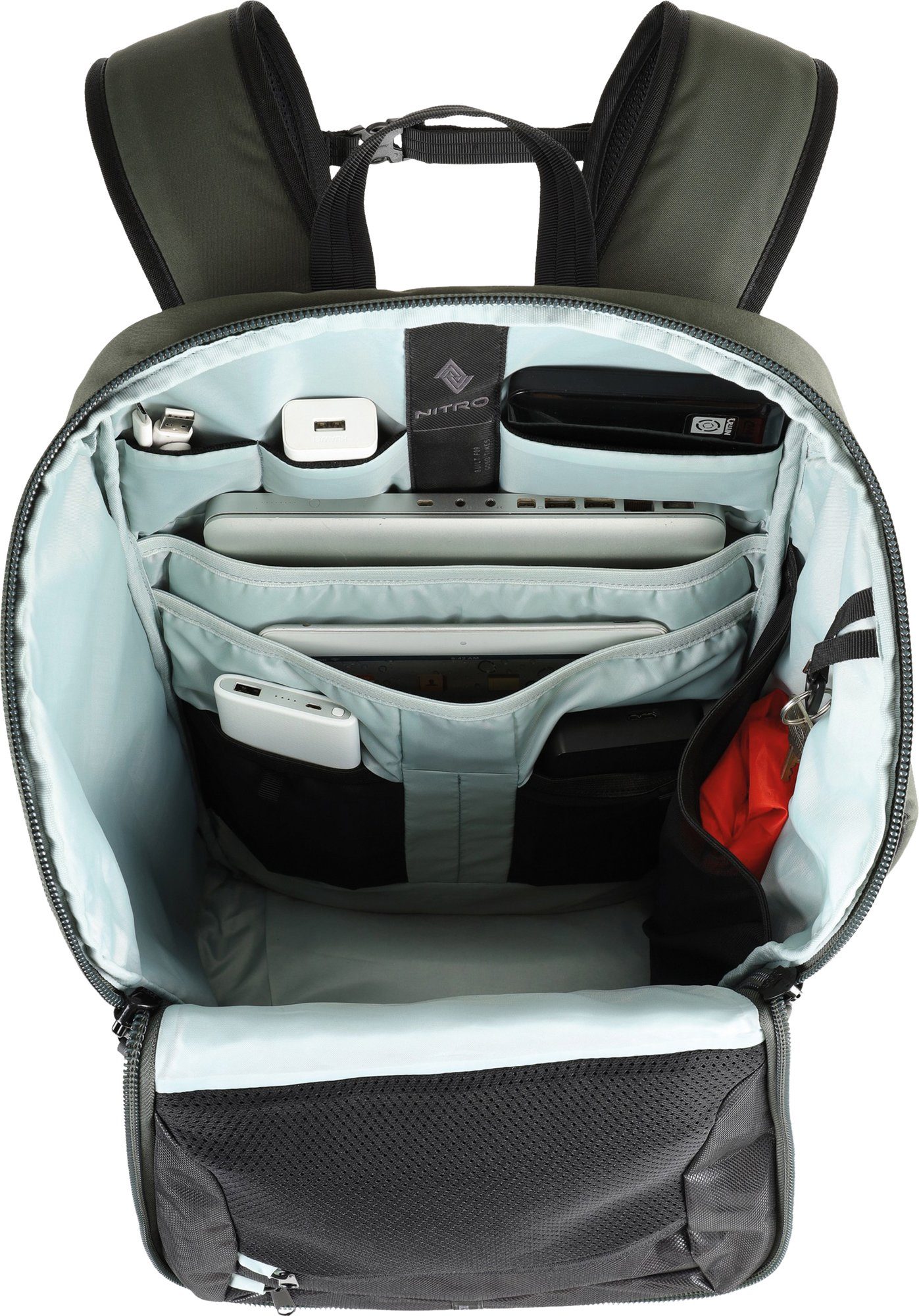 NITRO Vrijetijdsrugzak Nikuro Traveler Reistas, travel bag, dagelijkse rugzak, daypack
