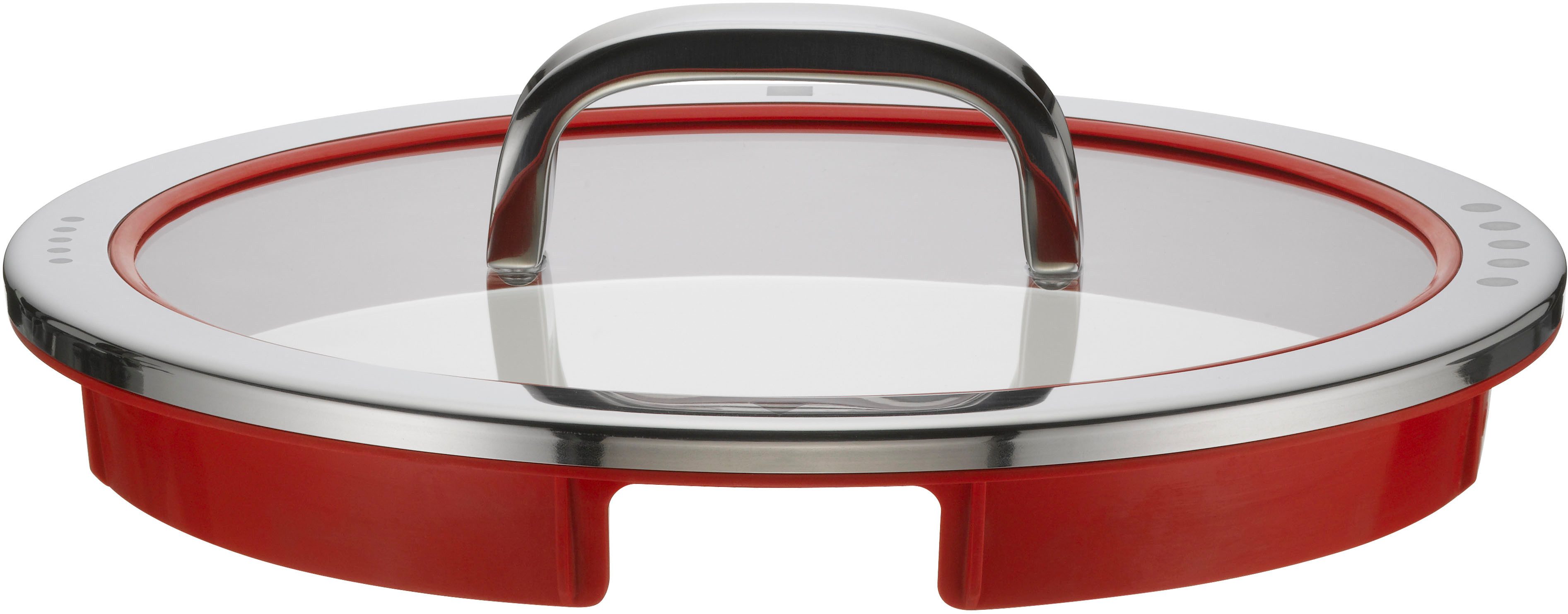WMF Braadpan Function 4 warmte-reducerende handvatten, met 4 gietfuncties, interne schaalverdeling