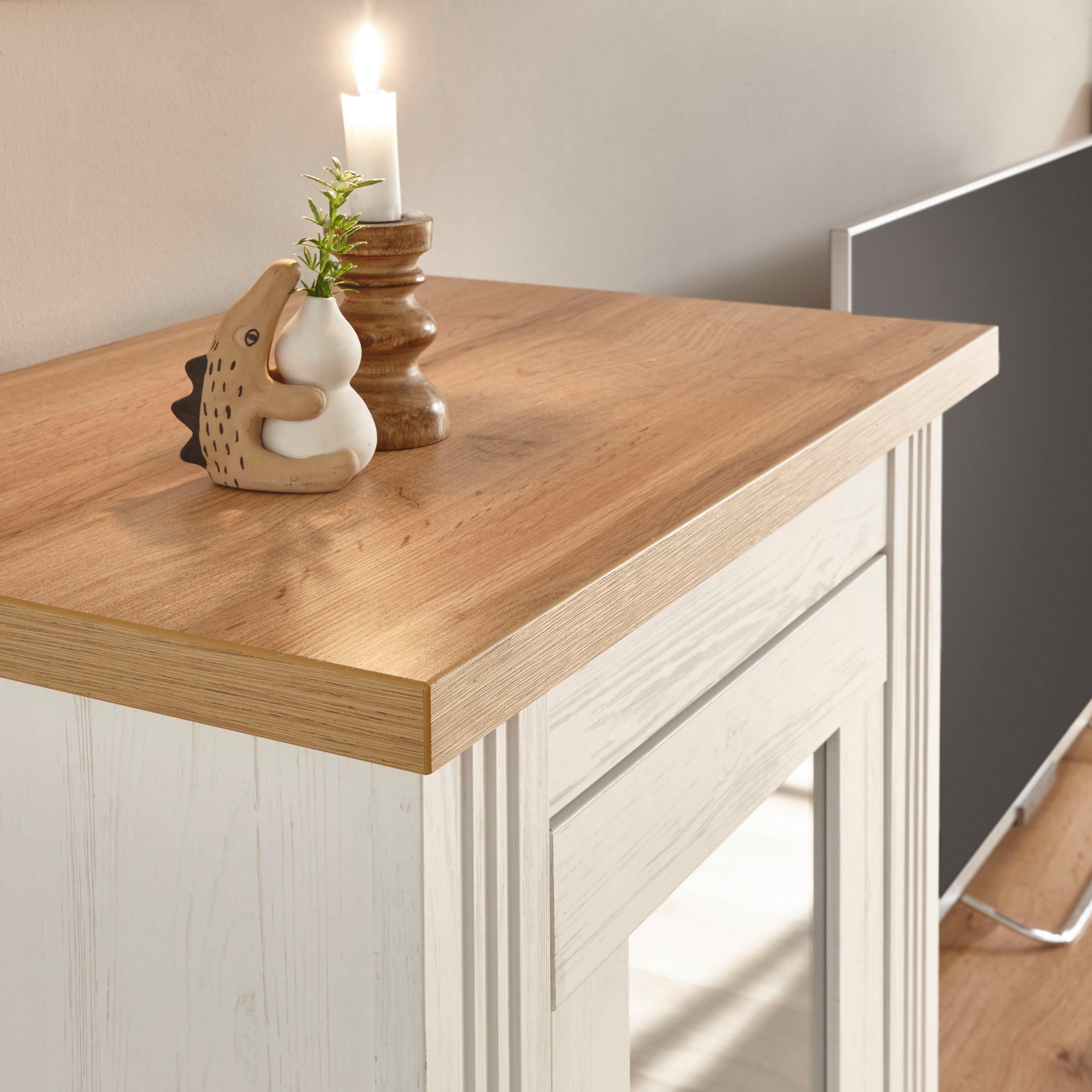 Home affaire Wandmeubel Westminster in romantische landelijke stijl (set, 4-delig)