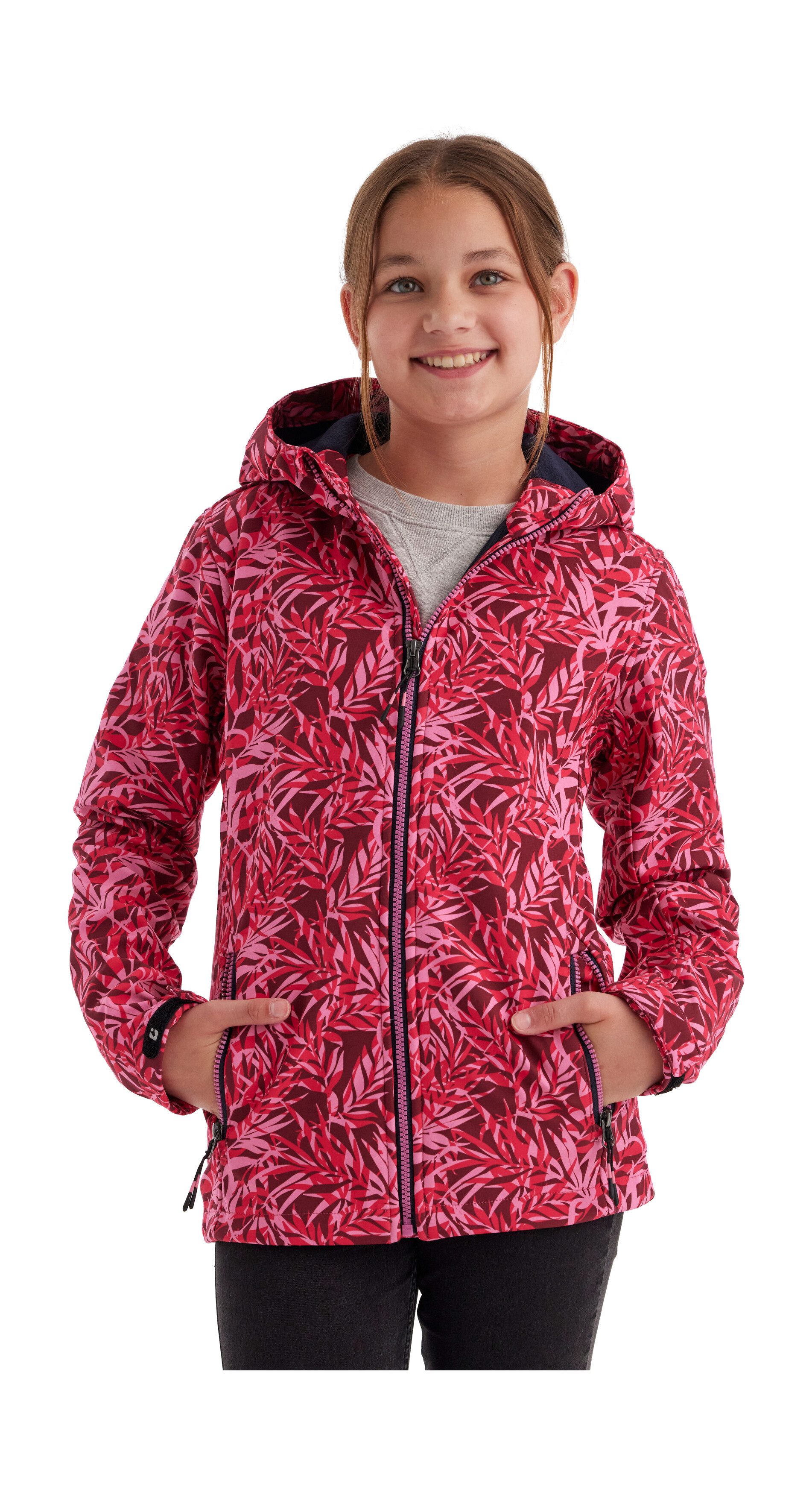 Killtec Softshell-jack Meisjes Softshell-jack Print