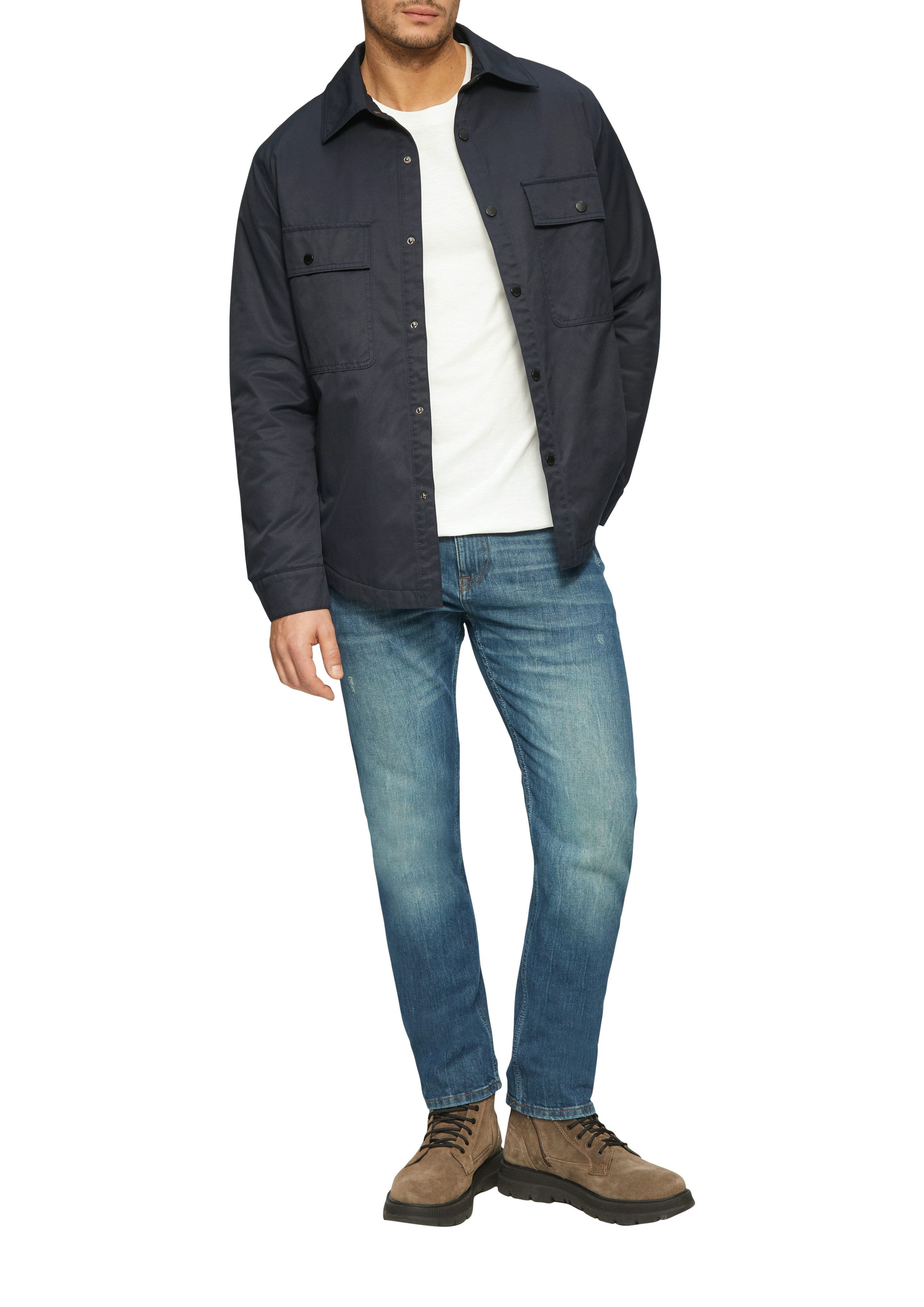 s.Oliver Shirt met ronde hals met frontprint