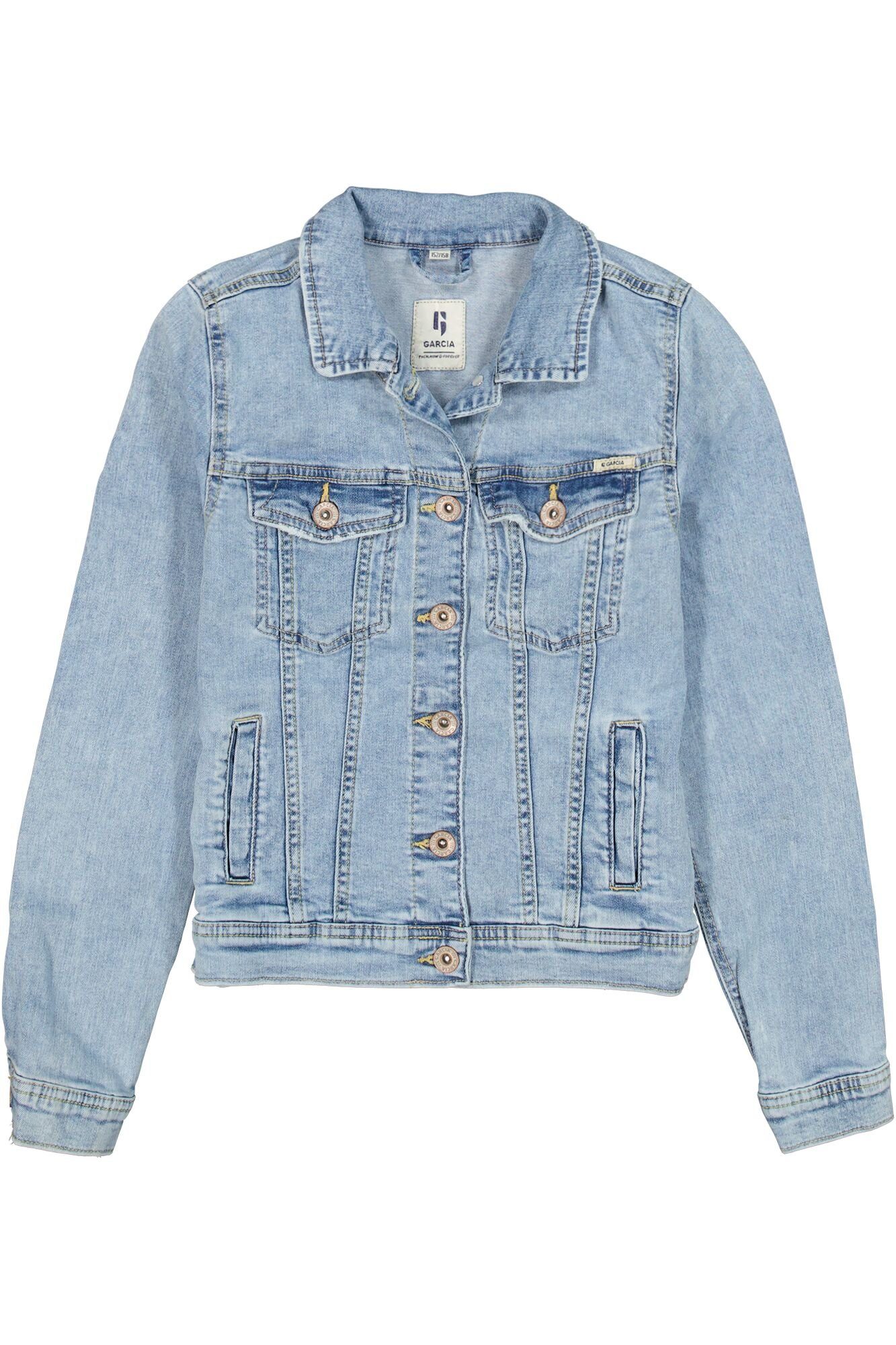 Garcia Jeansjack Chiara 100 in smalle vorm voor meisjes