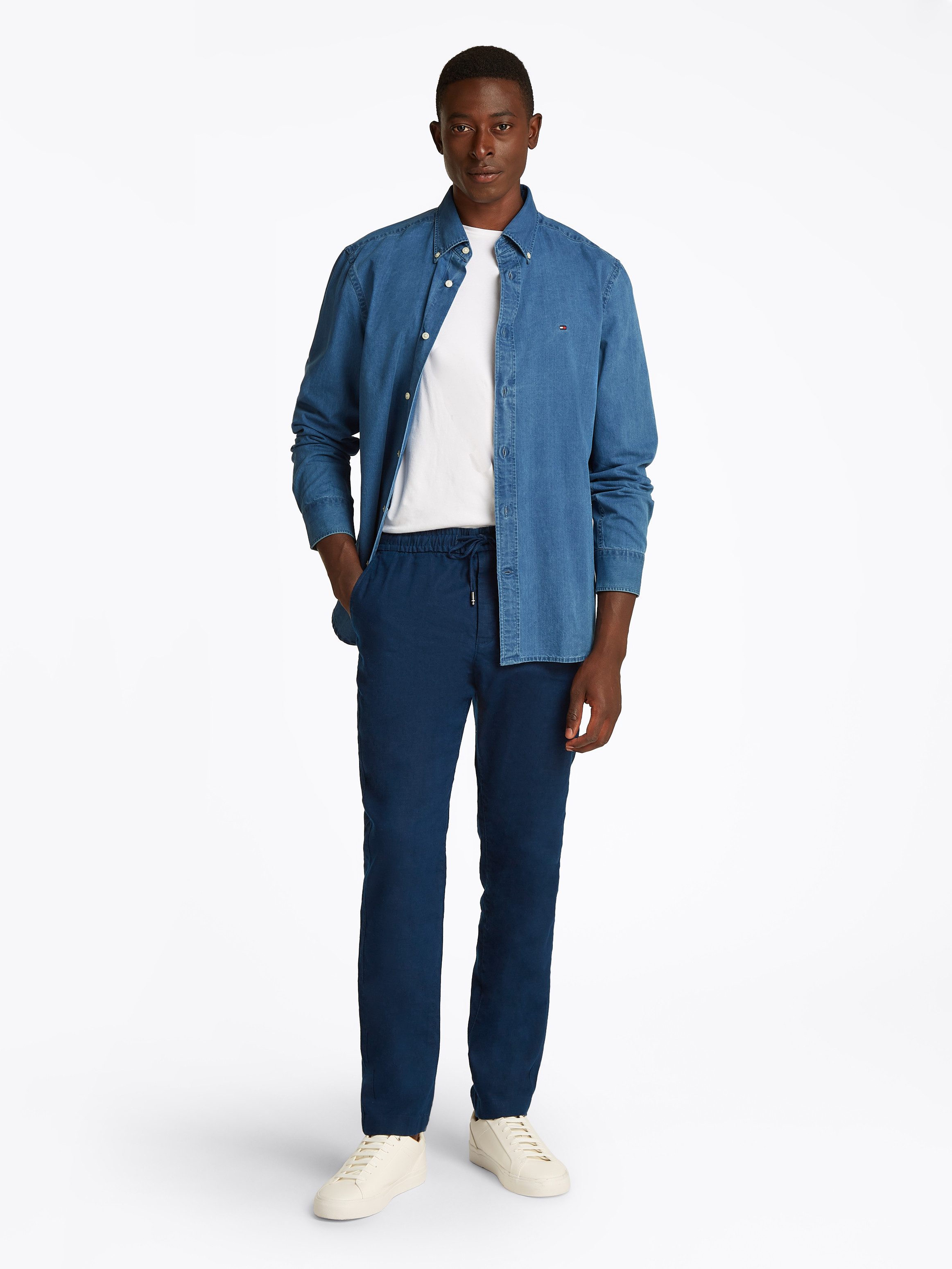 Tommy Hilfiger Jeans overhemd CHAMBRAY RF SHIRT
