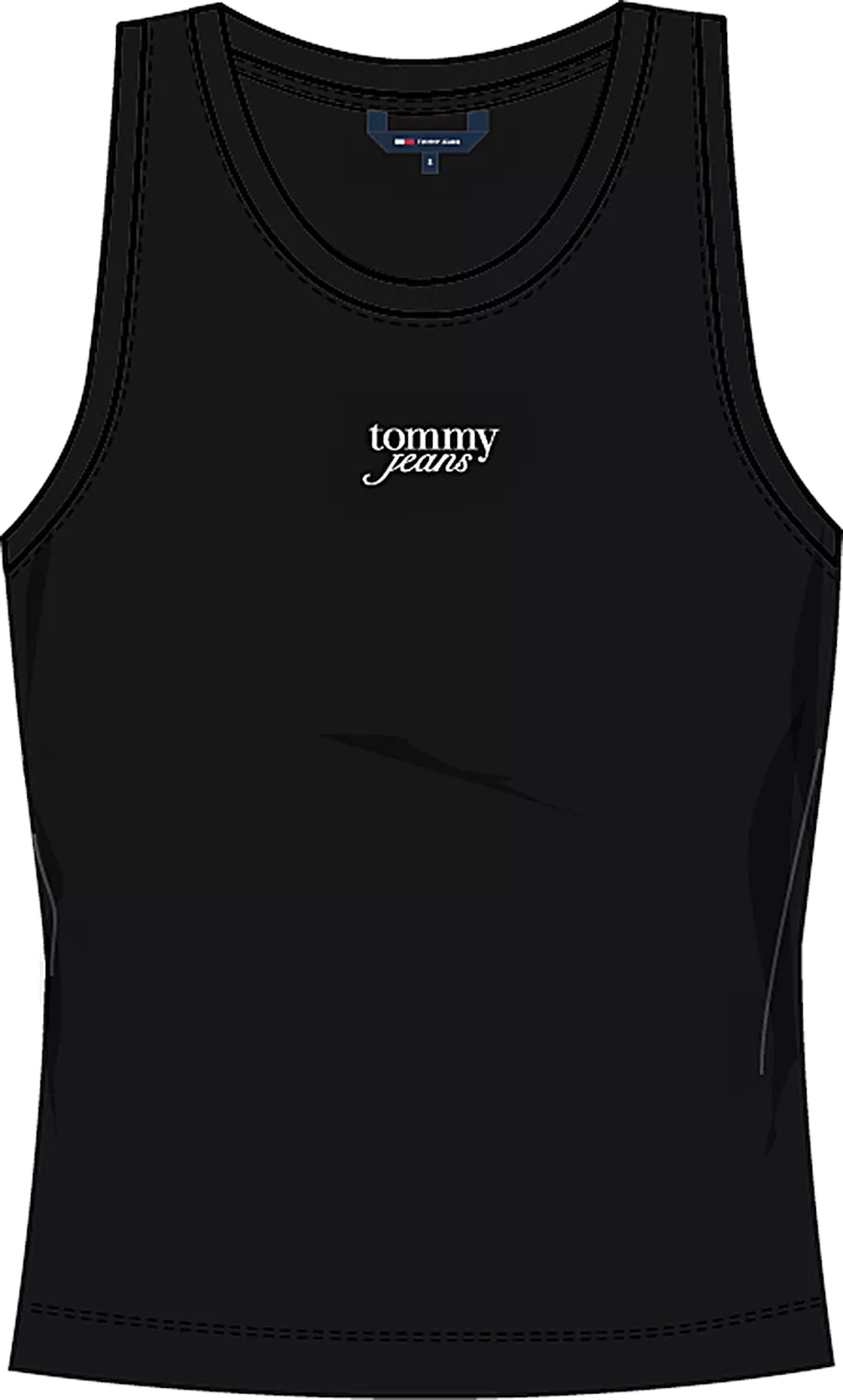 TOMMY JEANS Tanktop TJW SLIM SCRIPT RIB TANK TOP