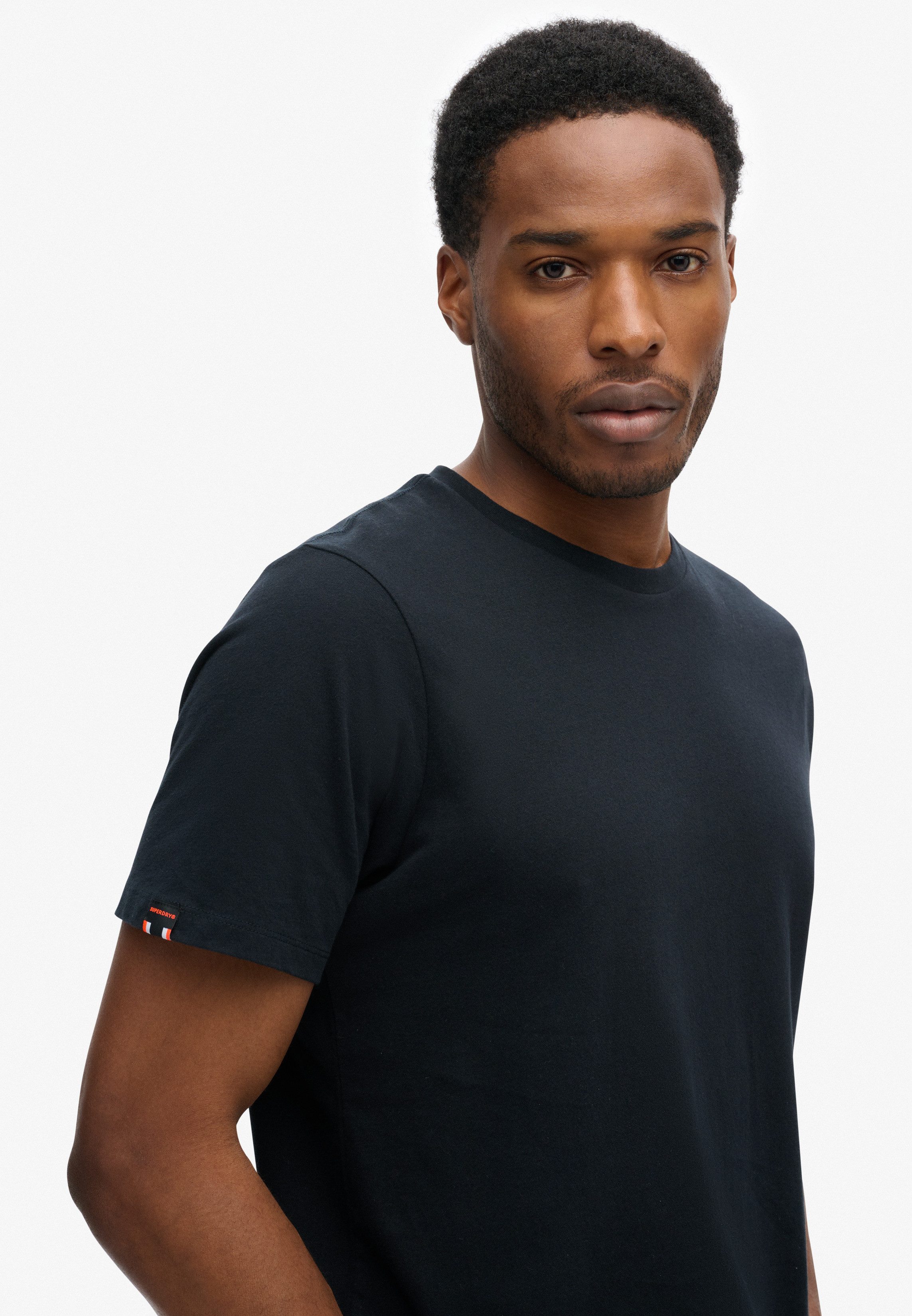 Superdry Shirt met ronde hals CLASSIC ESSENTIAL TEE