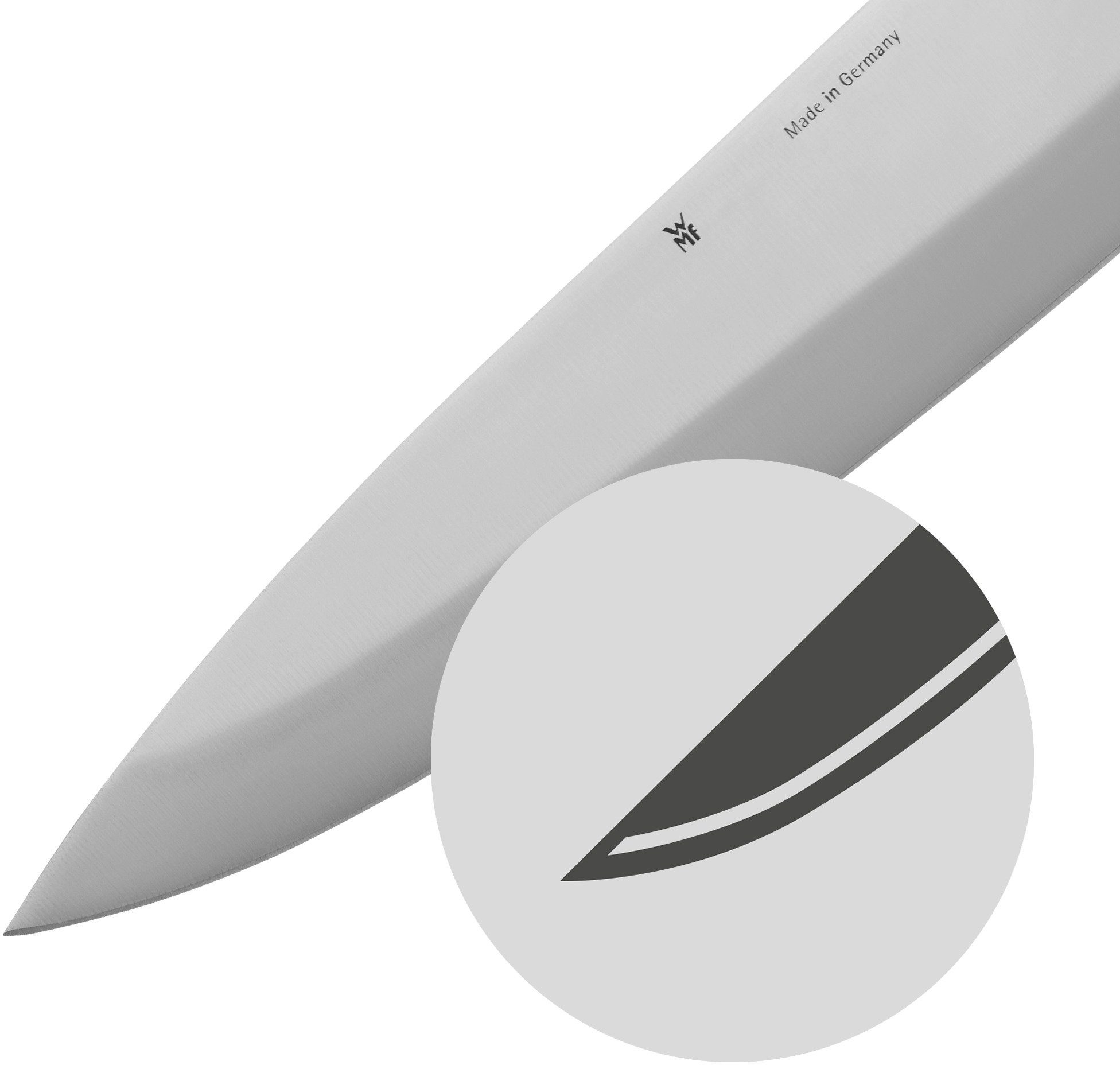 WMF Messenset Kineo Lemmeten van speciaal messenstaal, made in Germany (set, 3-delig)