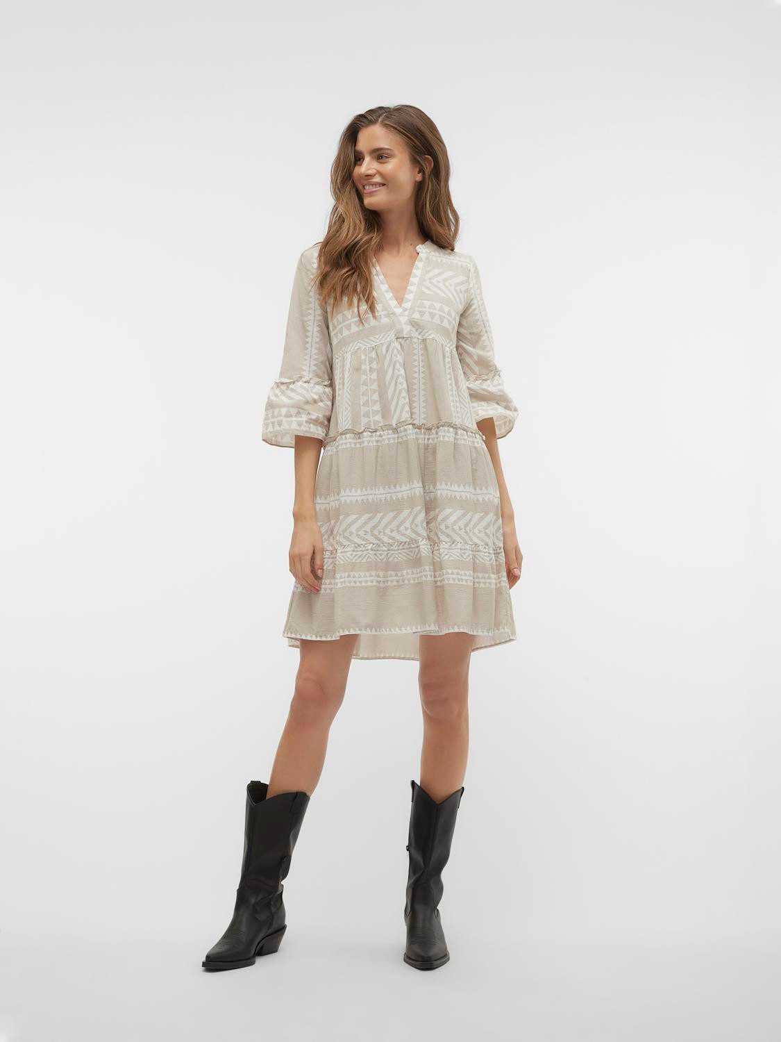 Vero Moda Tuniekjurk VMDICTHE 3 4 TUNIC EXP