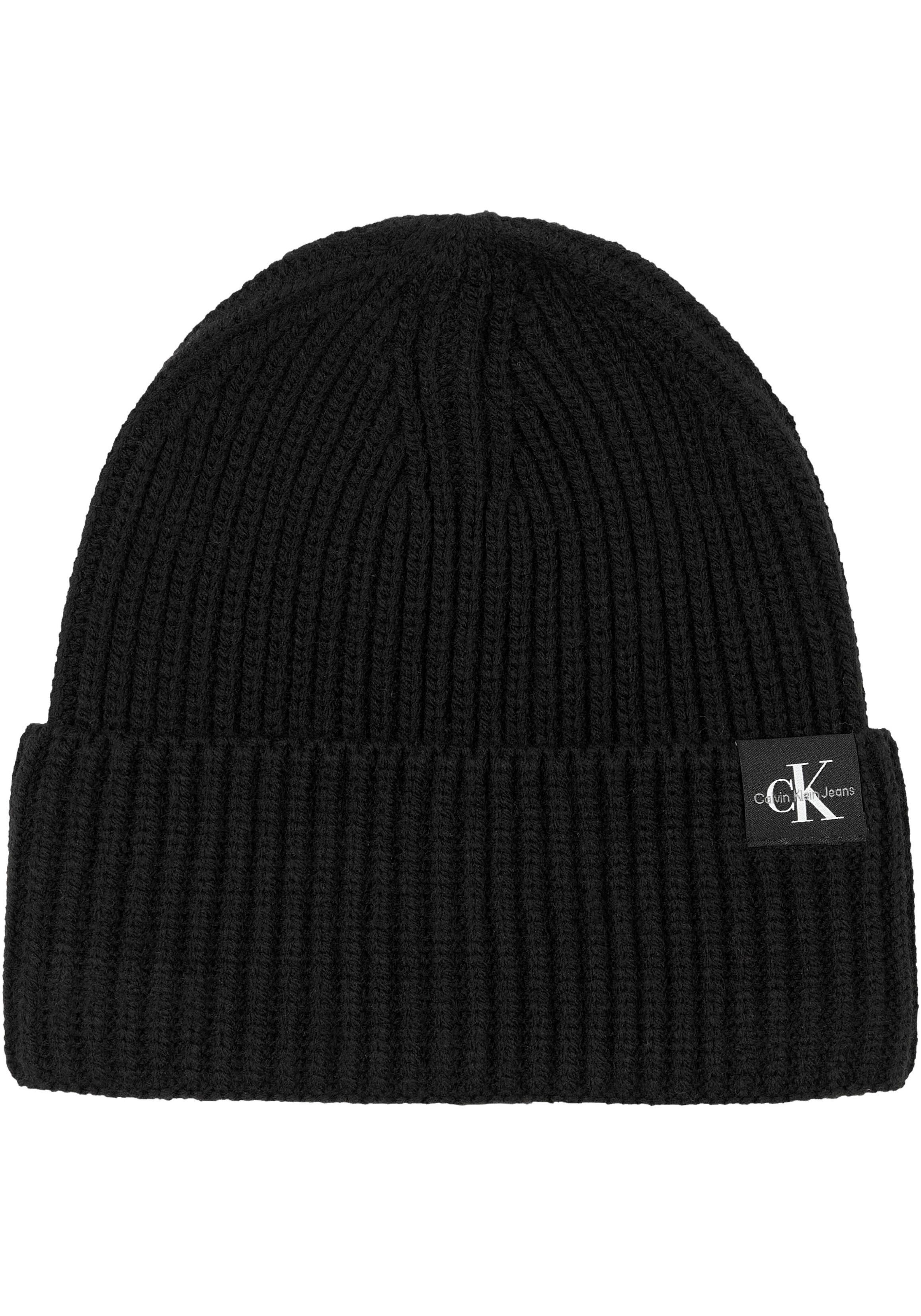 Calvin Klein Beanie met monogramlabel