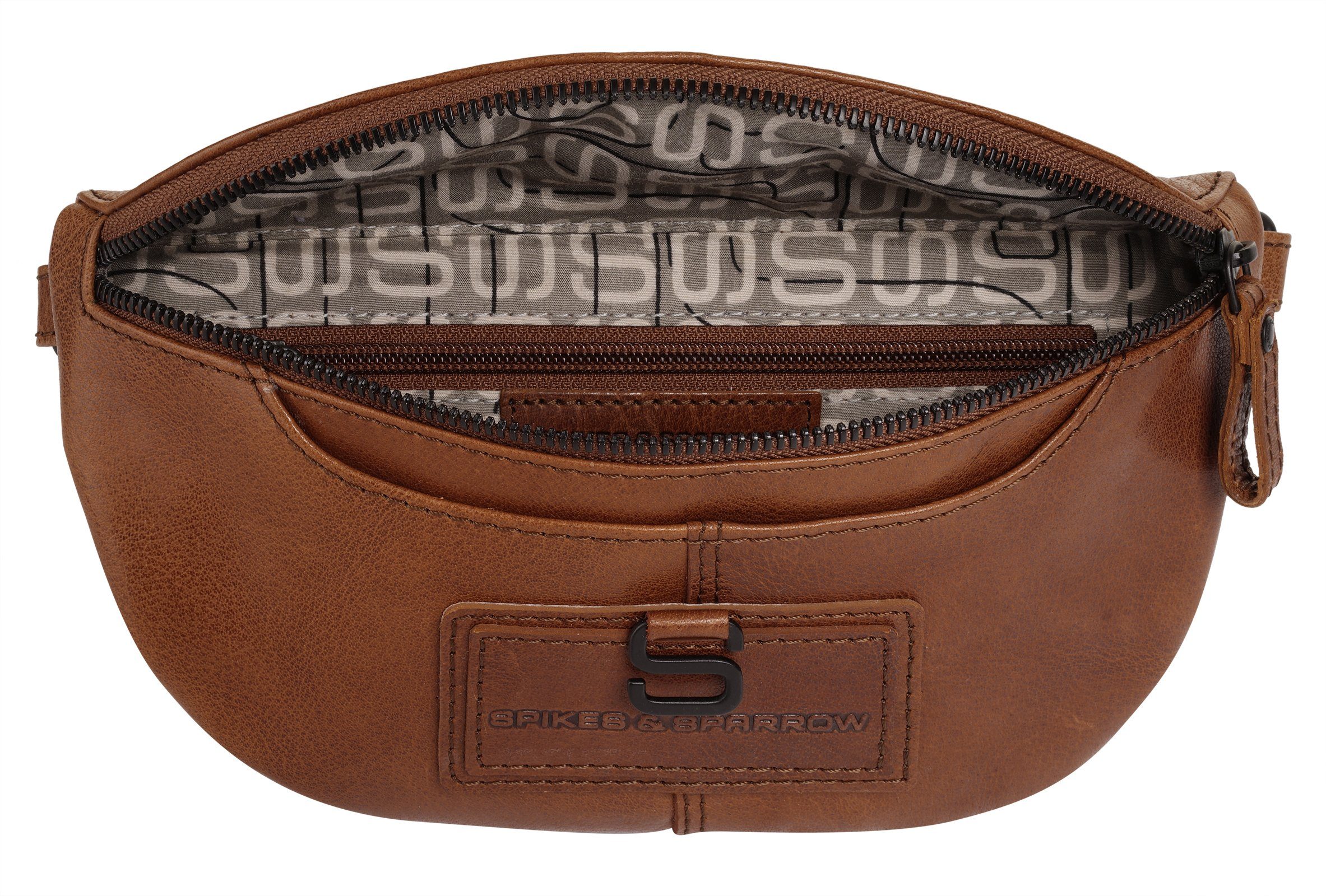 Spikes & Sparrow Heuptasje WAIST BAG echt leder