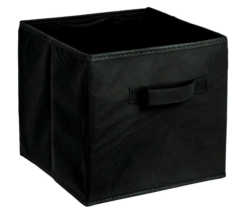 ADOB Opbergbox Opvouwbare box Vouwkrat met handgreep (1 stuk) manden & dozen zwart