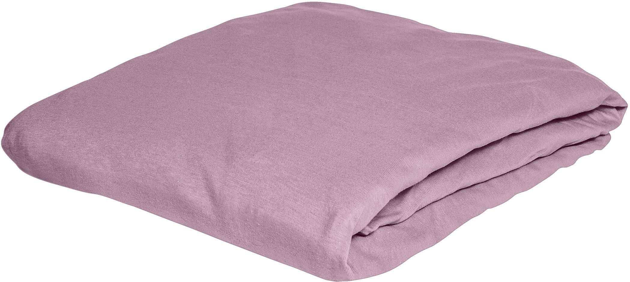 BIERBAUM Hoeslaken Biber, knuffelig warm in de winter 100% katoen, onderhoudsvriendelijk, voor matrassen tot 20 cm hoogte (1 stuk)
