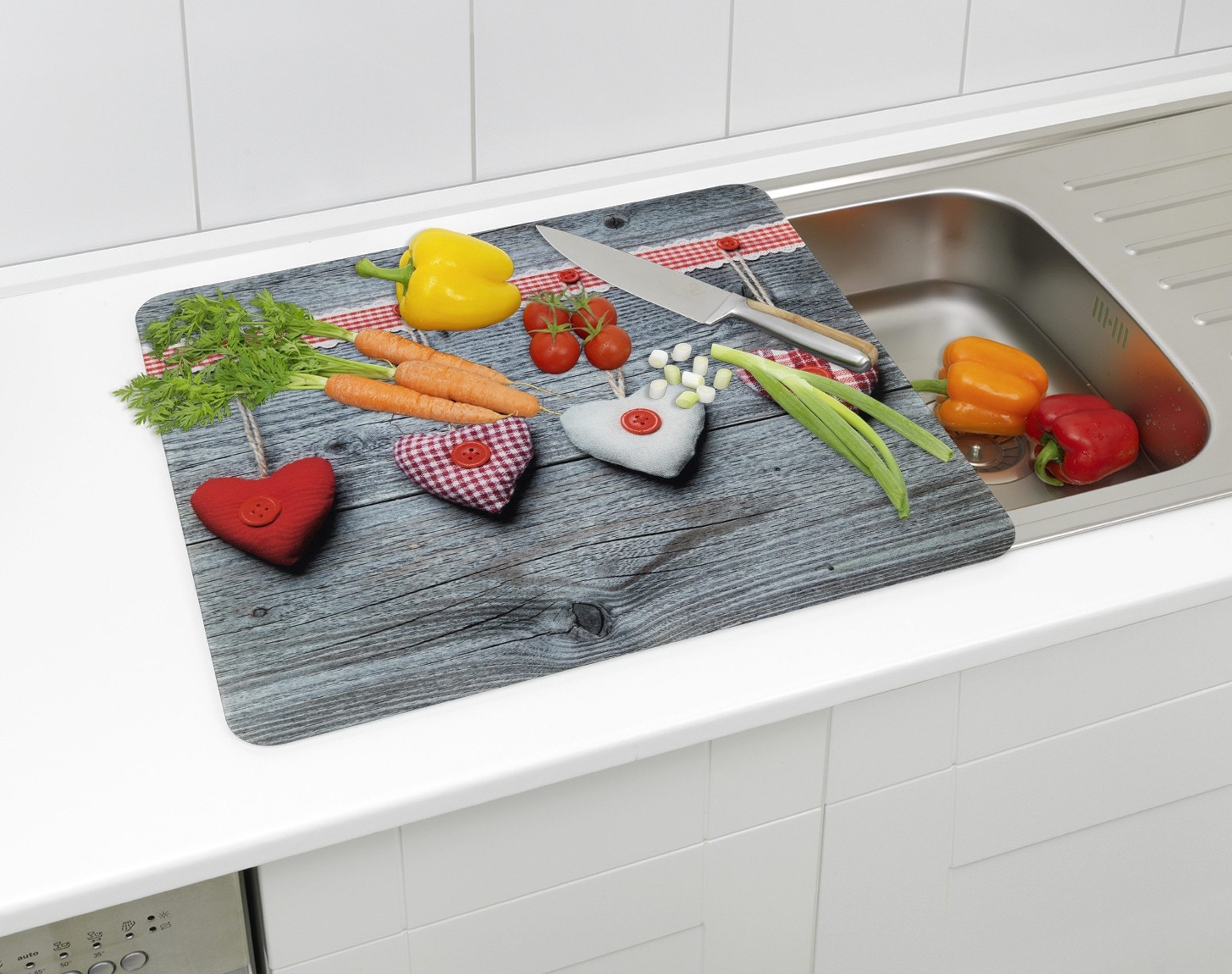 WENKO Kookplaatdeksel Multi Model Harten los werkblad te gebruiken (1-delig)