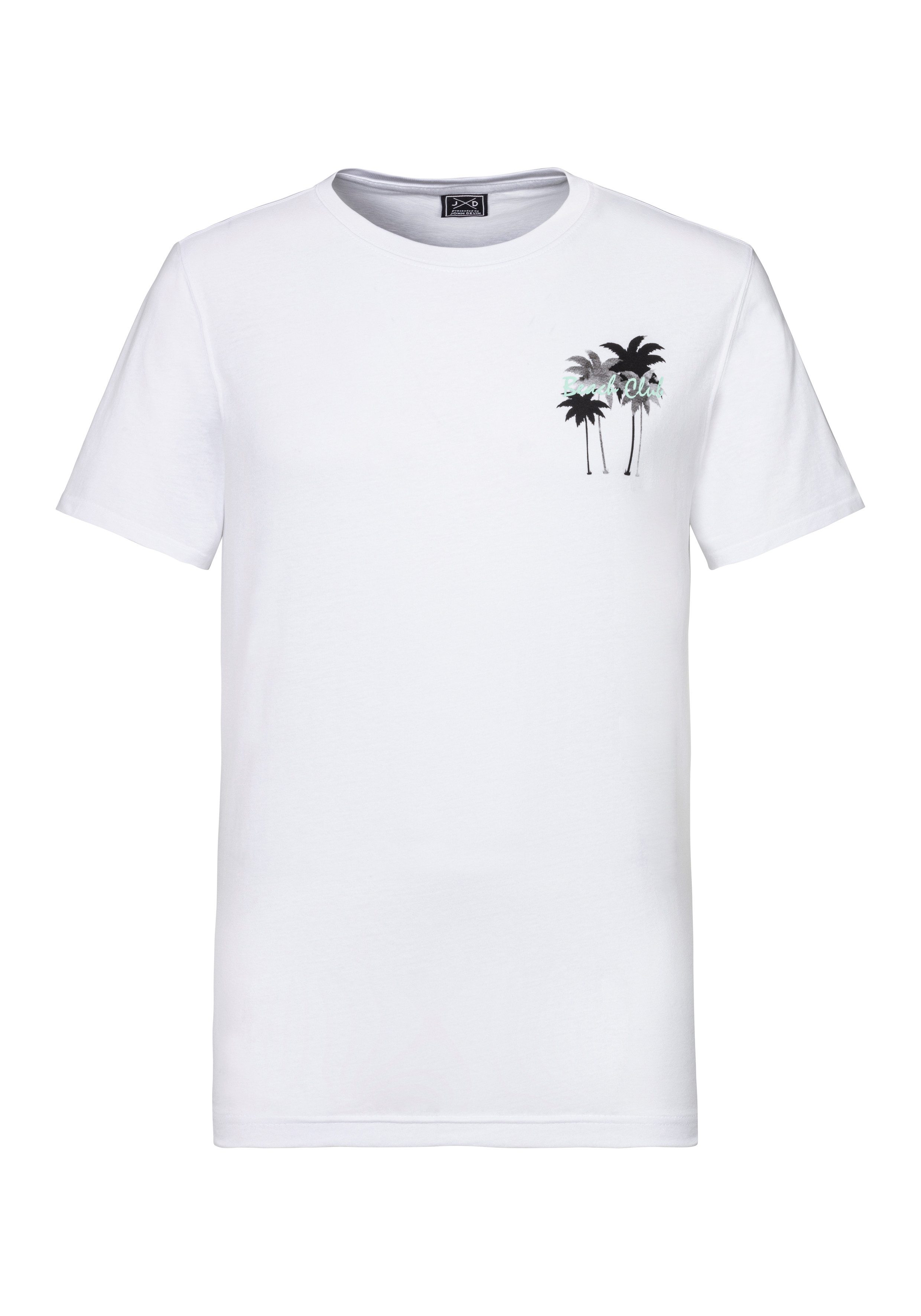 Beachtime T-shirt Met grote print op de rug