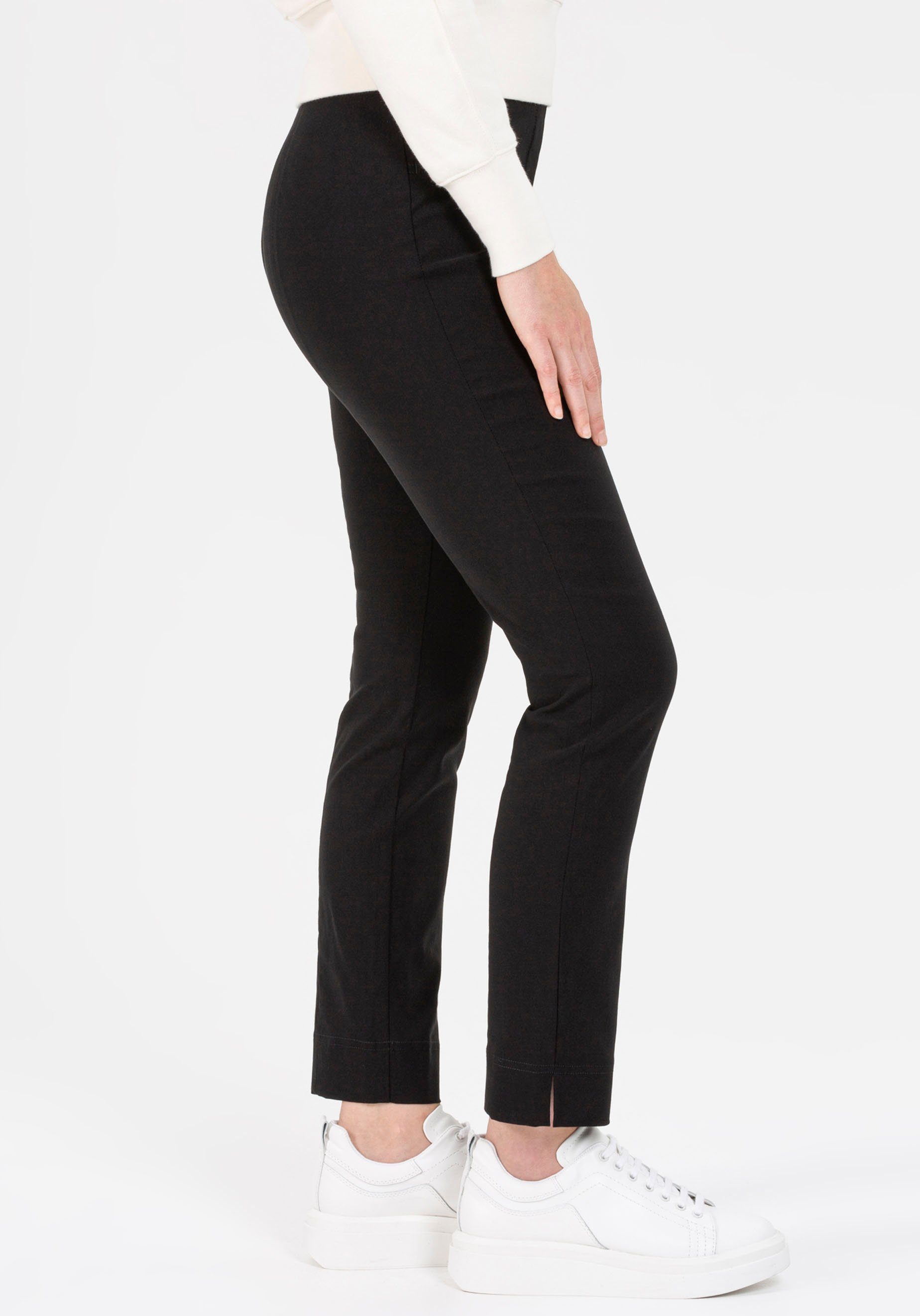 Stehmann Stoffen broek Loli met splitje onder in de pijpen