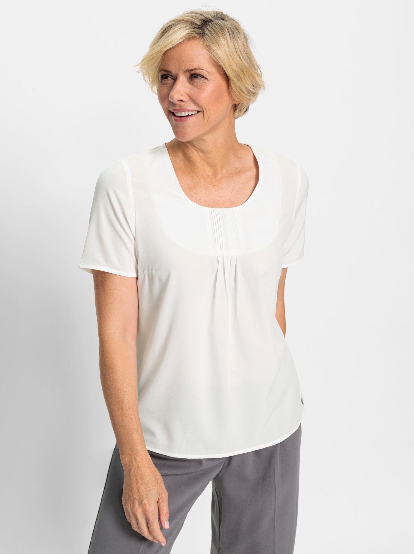 Classic Crêpe-blouse