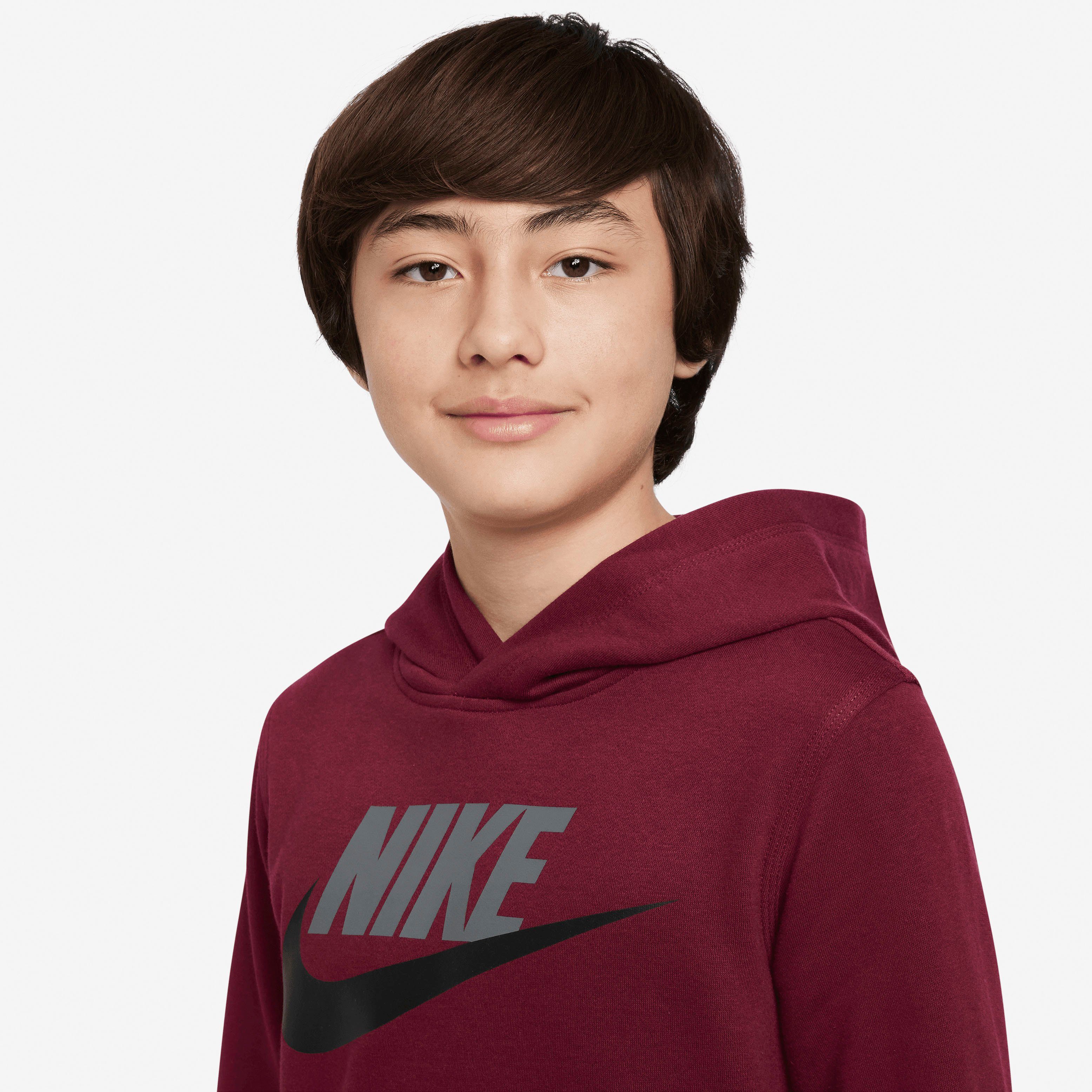 Nike Sportswear Hoodie Club Fleece Big Kids' Pullover Hoodie