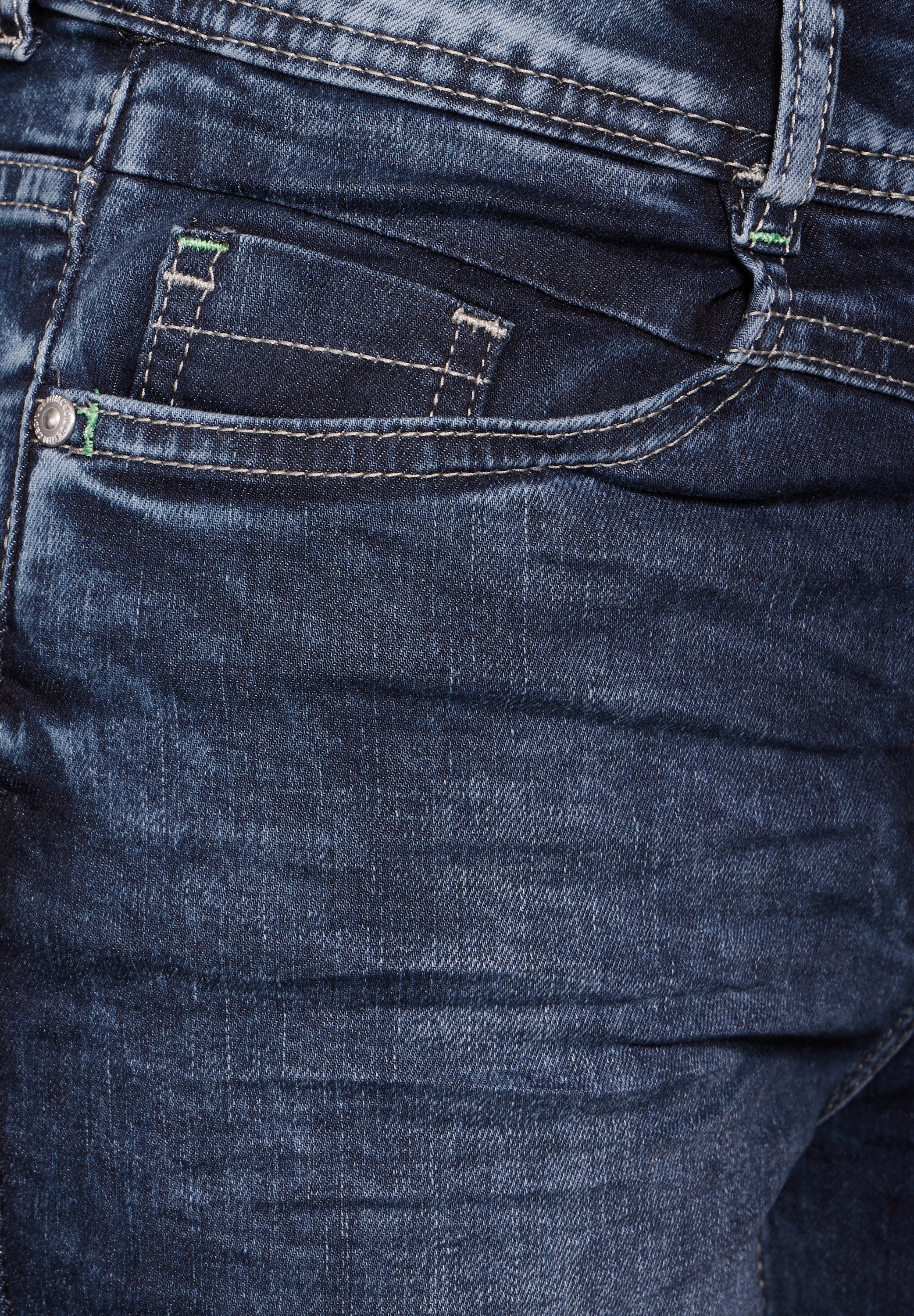 Cecil Slim fit jeans Stijl Toronto in de four-pocket stijl
