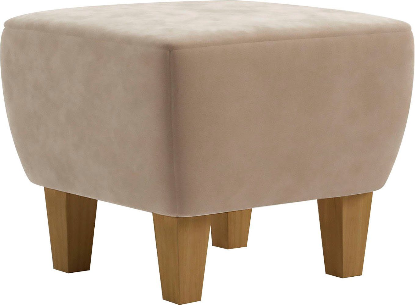 Home affaire Hocker Viva met eiken poten
