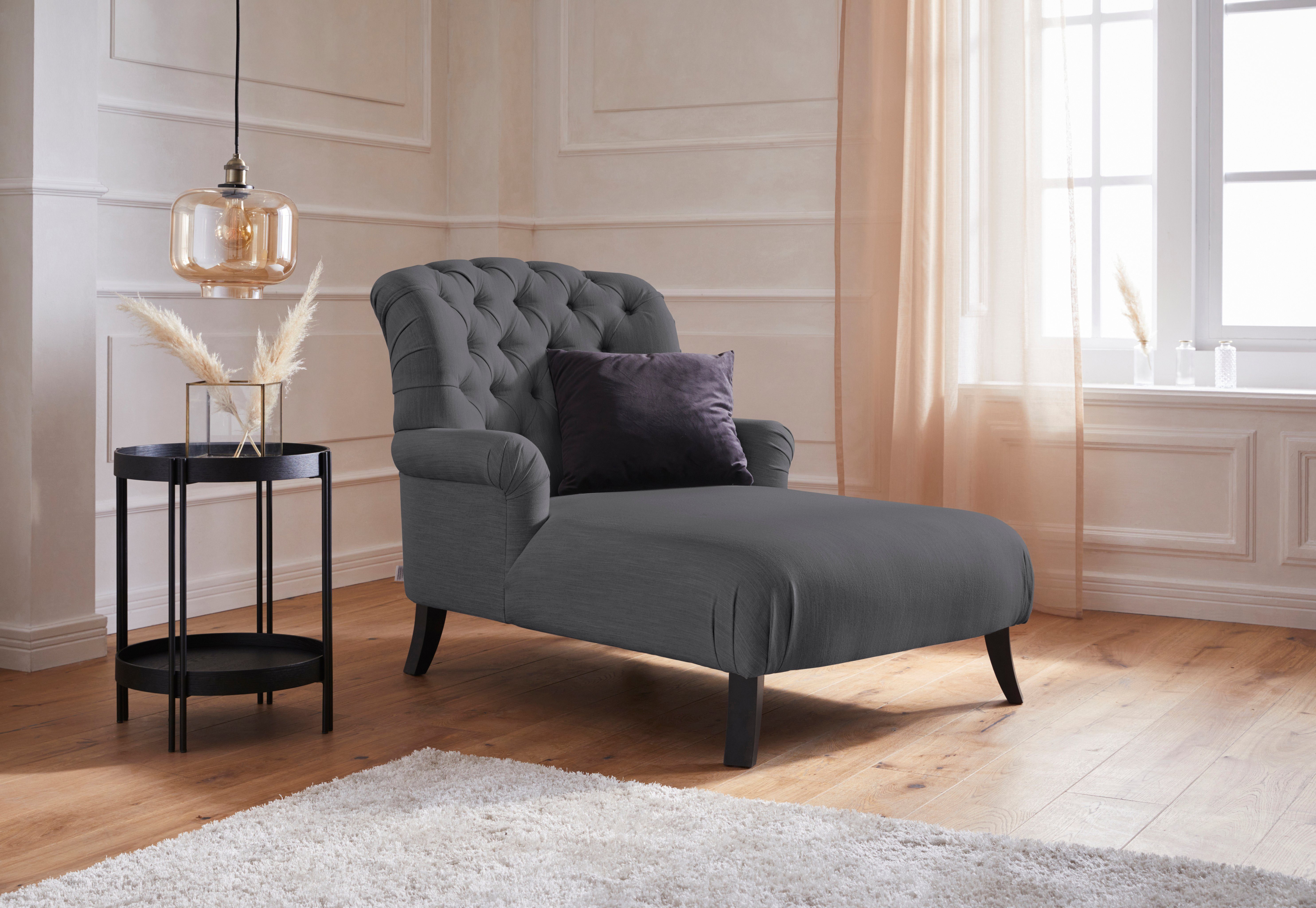 Guido Maria Kretschmer Home&Living Loveseat Amiens fauteuil loungefauteuil met prachtige capitonnage achter
