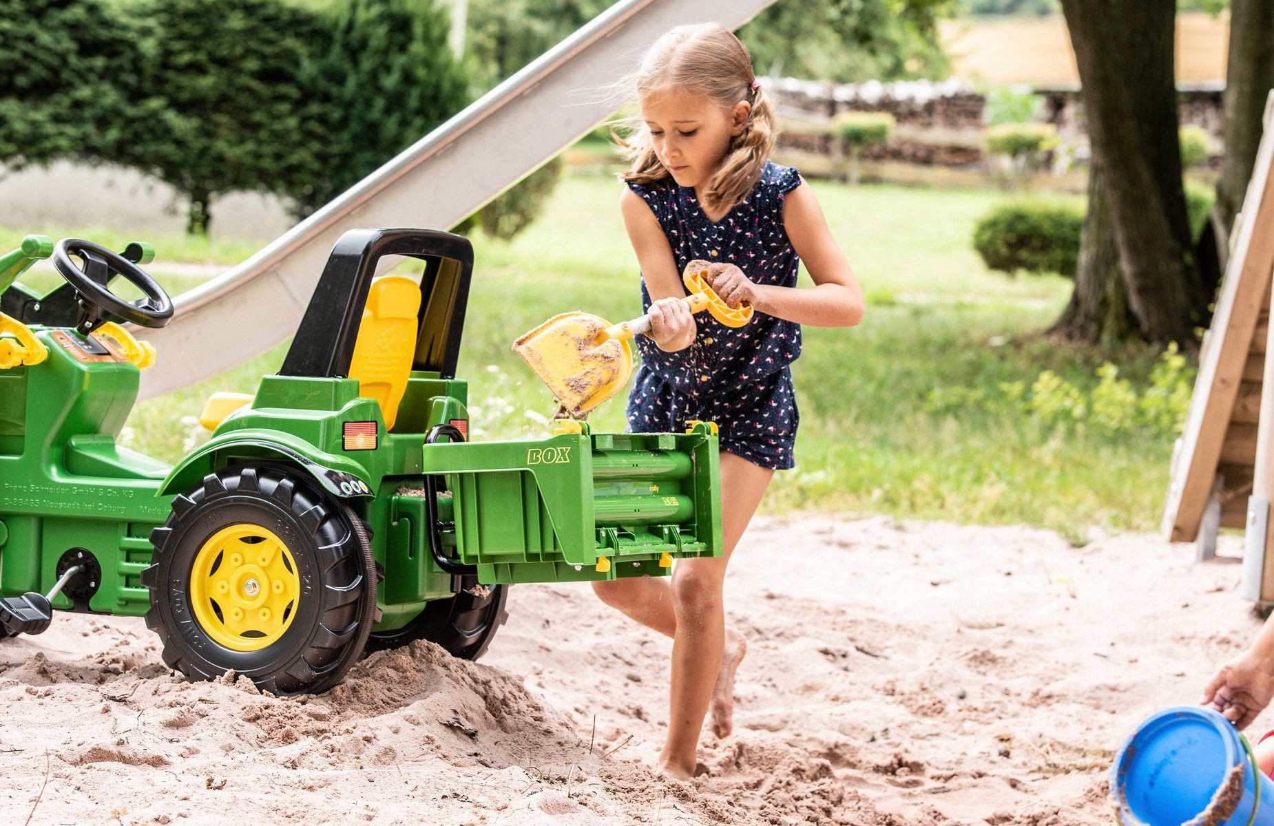 rolly toys® Kindervoertuig-aanhanger Aanhanger voor trapauto