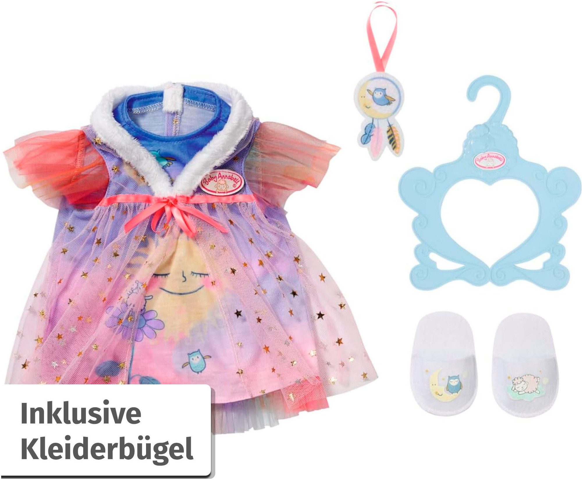 Baby Annabell Poppenkleding Sweet Dreams nachthemd 43 cm