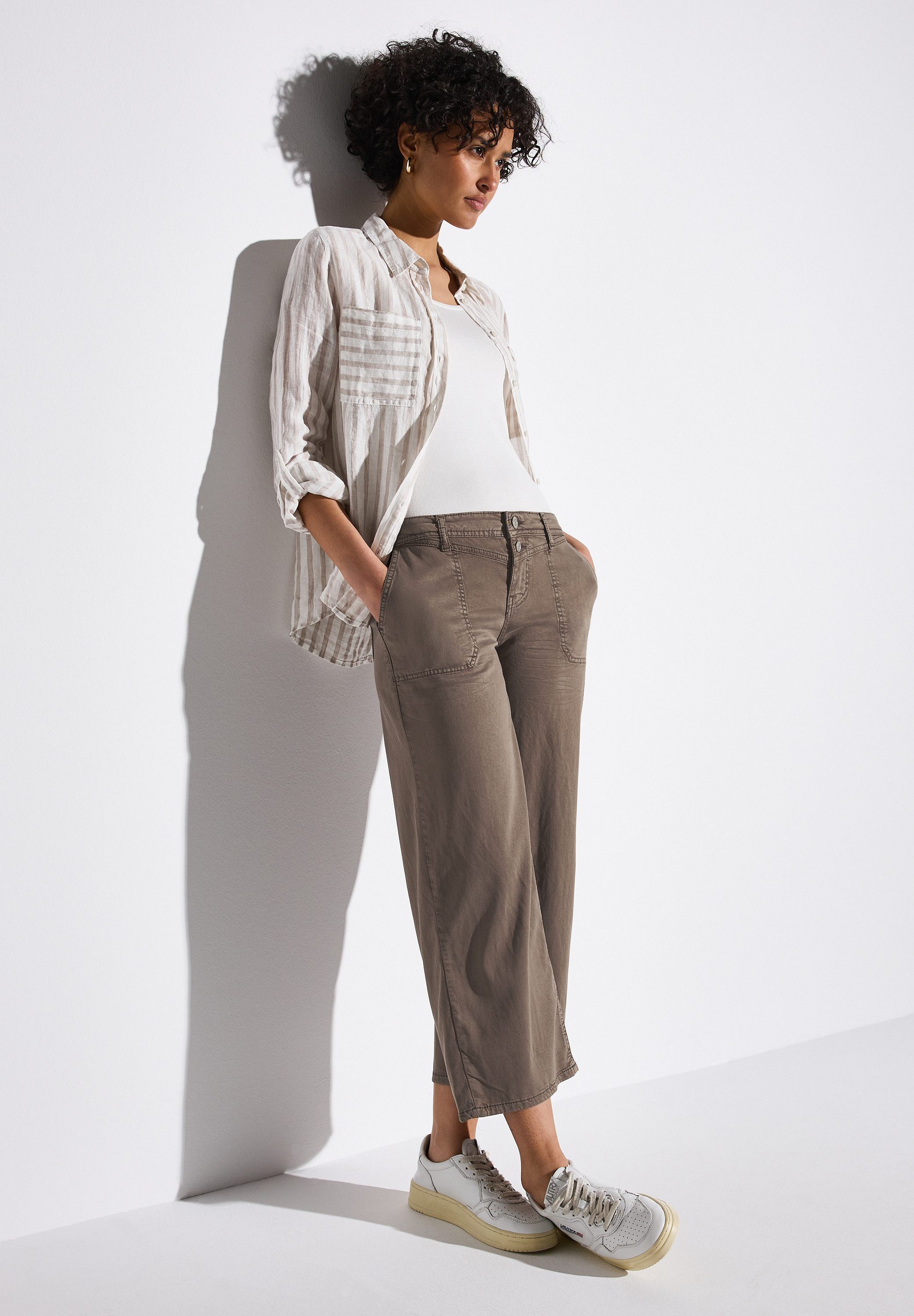 STREET ONE Wijde jeans in culotte-stijl