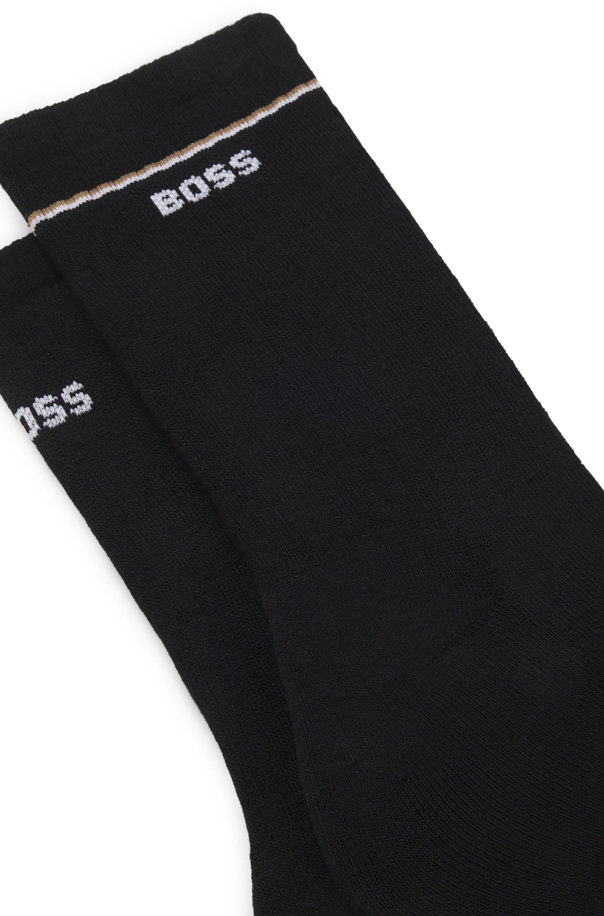 BOSS Sokken 2P QS Iconic CC W met boss logo-opdruk (set, 2 paar, 2 stuks)