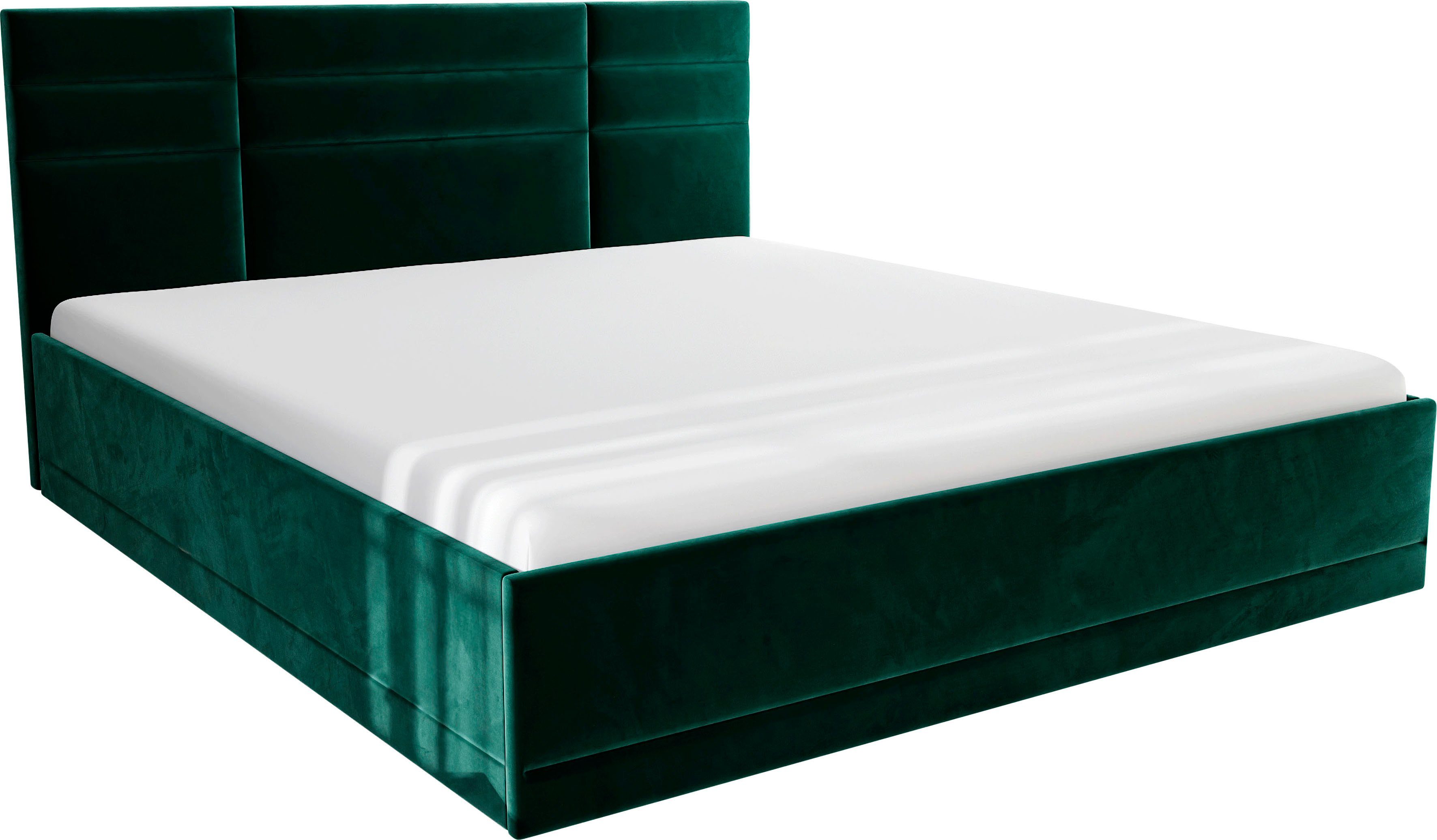 Westfalia Polsterbetten Gestoffeerd bed Praag keuze uit 3 matrastypes, met of zonder bedlade