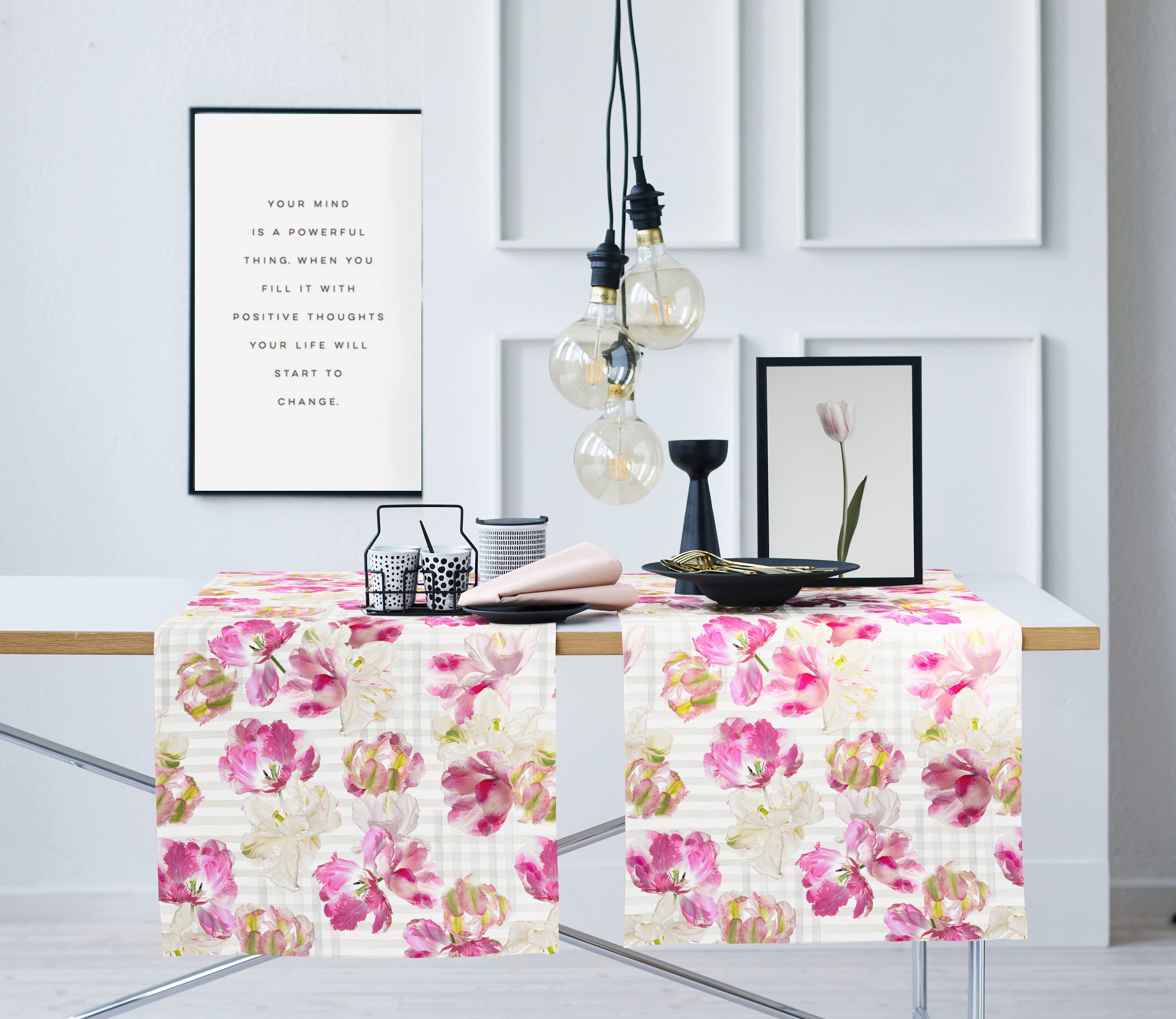 APELT Tafelloper 6405 SPRINGTIME, voorjaarsdecoratie, voorjaar (1 stuk)