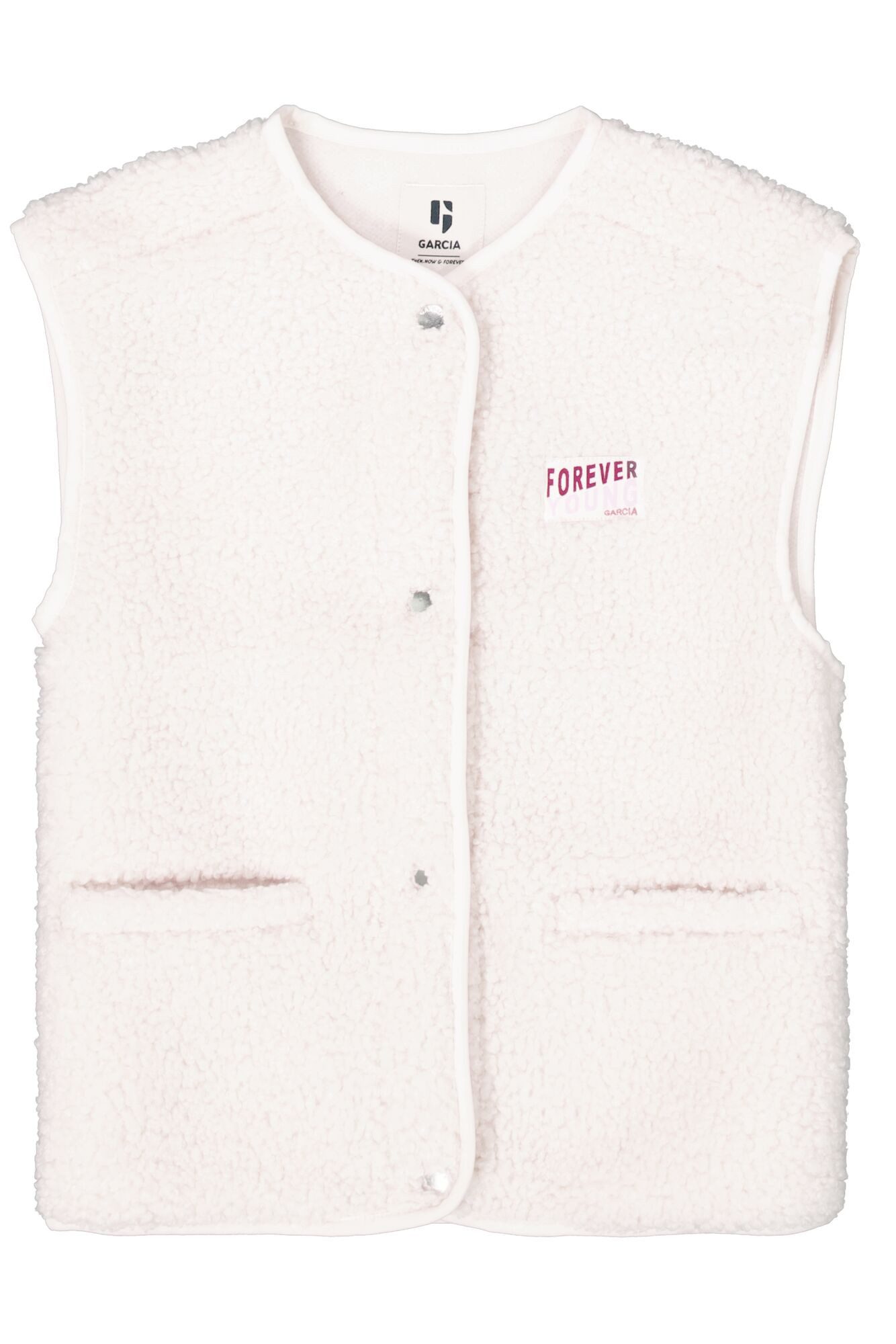 Garcia Mouwloos vest met borduurwerk