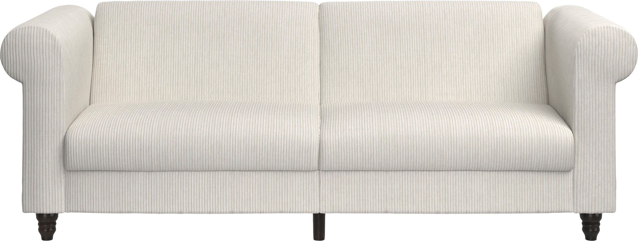 Dorel Home 3-zitsbank Felix II, slaapbank 236 cm(ligoppervlak 108 x 190 cm), rugleuning