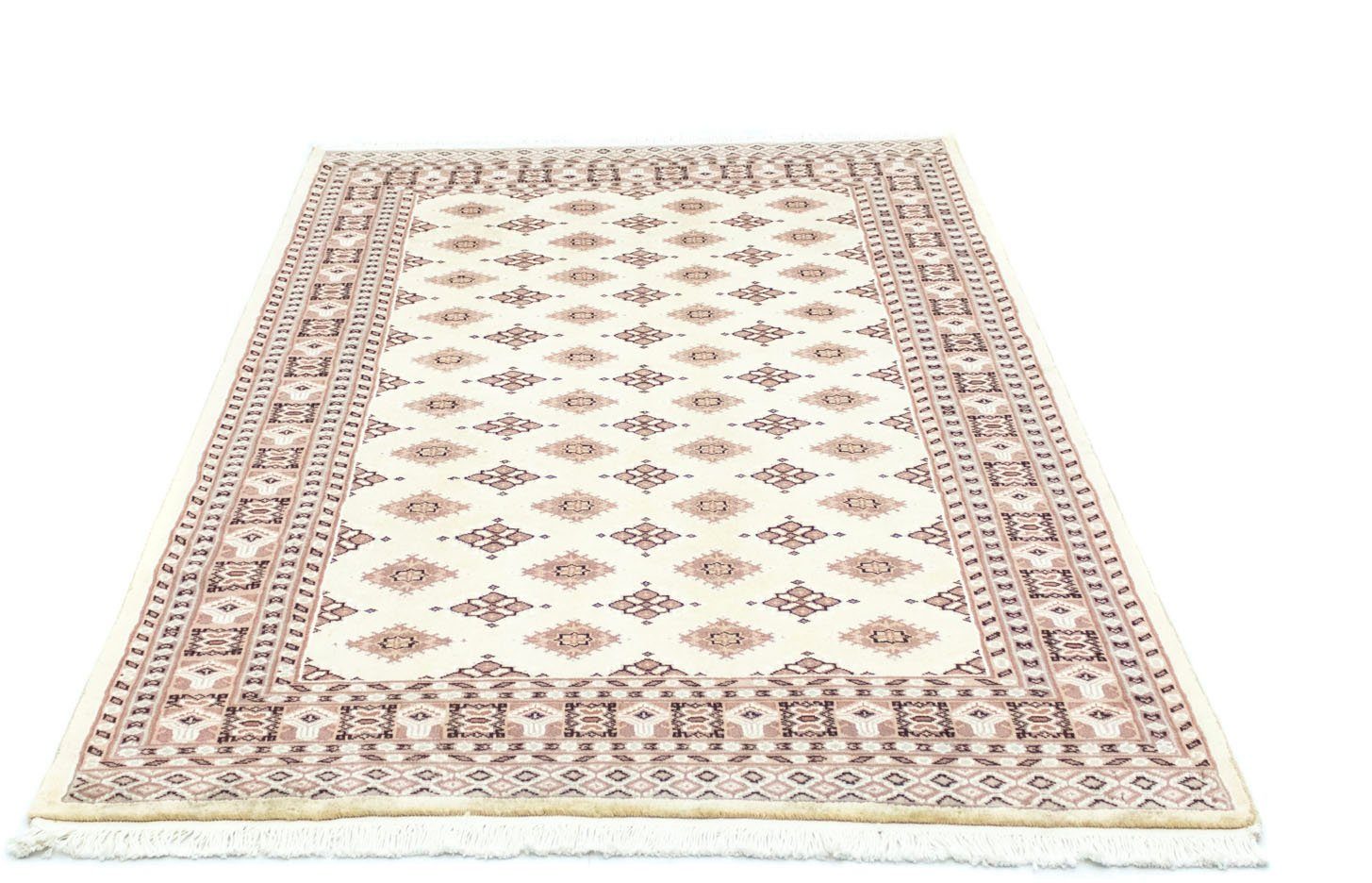 morgenland vloerkleed buchara vloerkleed met de hand geknoopt beige beige