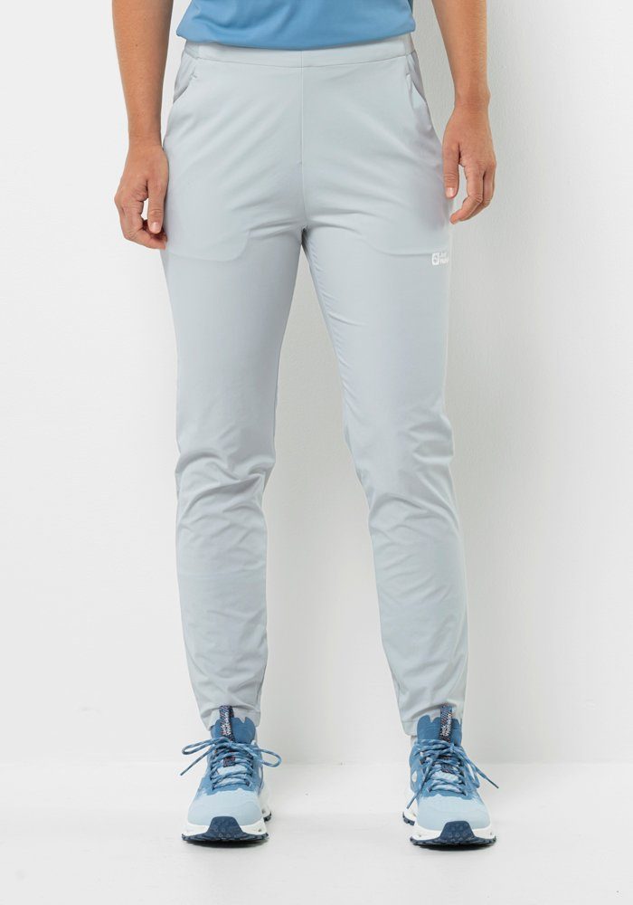 Jack Wolfskin Prelight Pants Women Lange broek Dames XL grijs cool grey