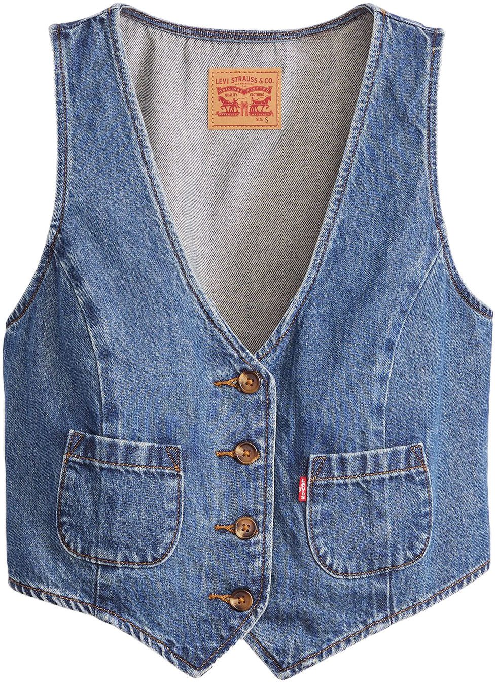 Levi's Jeansgilet TAILORED VEST DENIM
