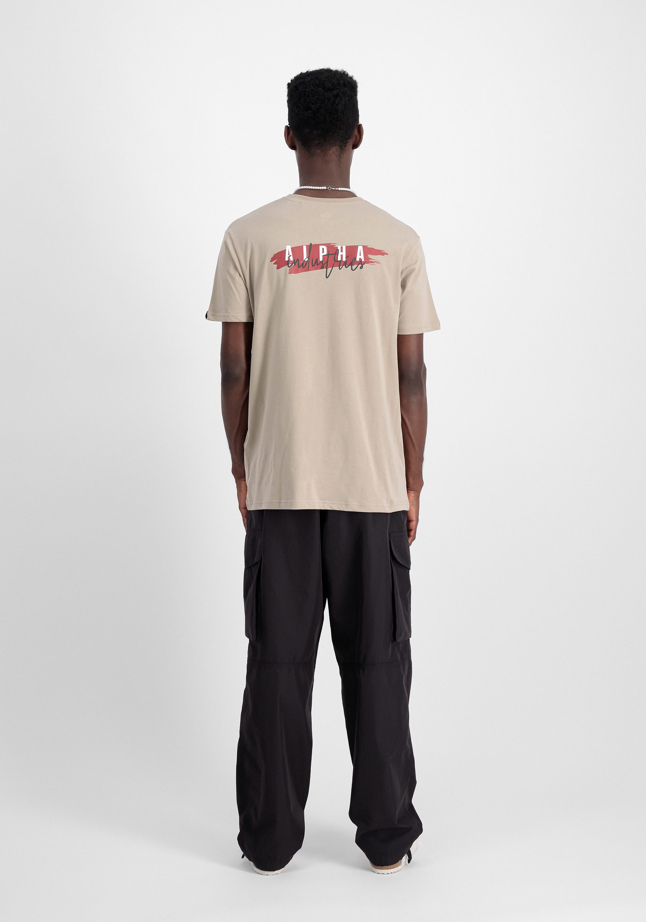 Alpha Industries T-shirt Alpha Industries Men - T-Shirts Signature Puff Print BP T
