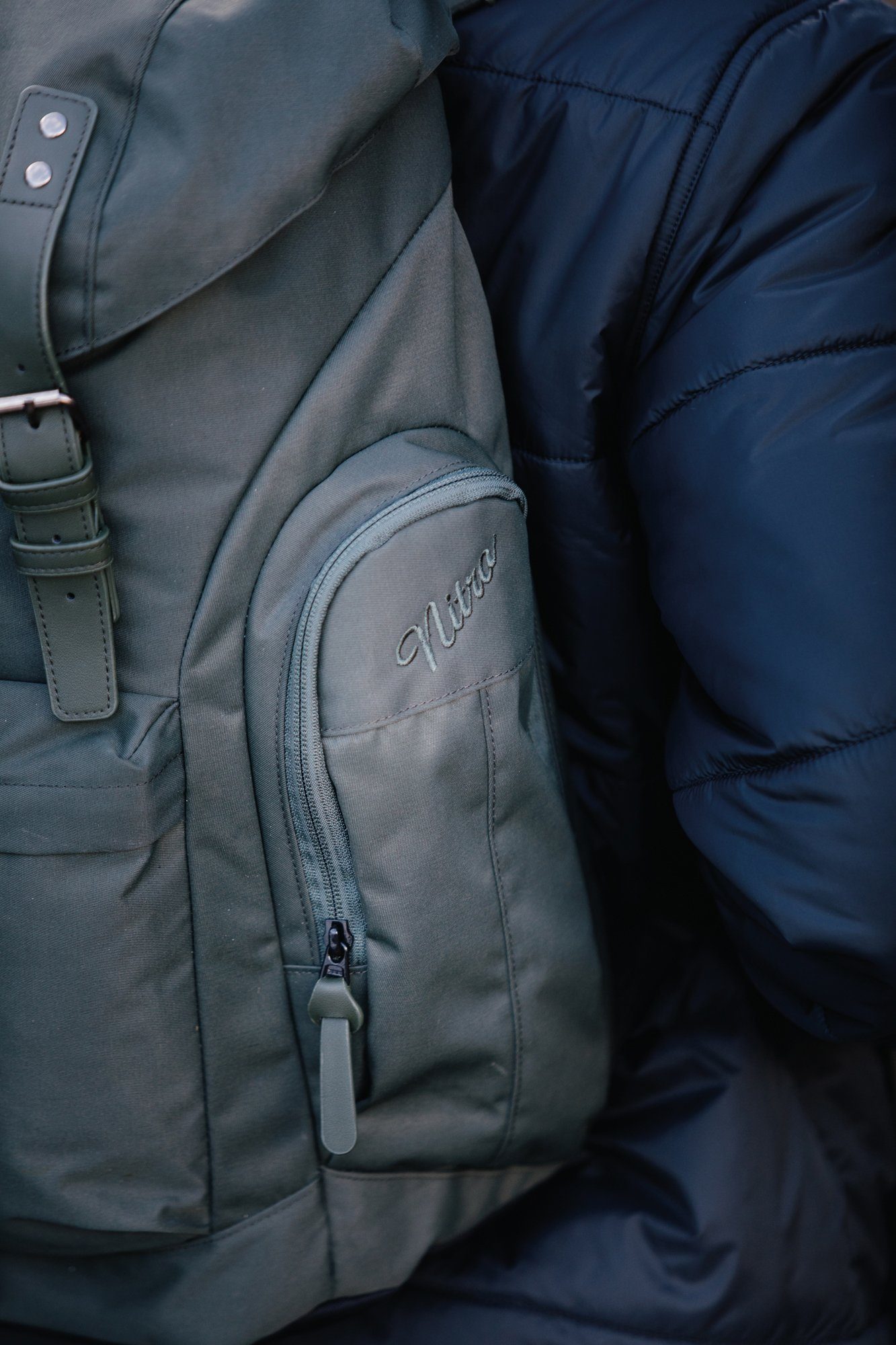 NITRO Vrijetijdsrugzak Daypacker met laptopvak, schoolrugzak, wandelaarsrugzak of streetpack