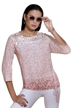 classic inspirationen blouse zonder sluiting roze