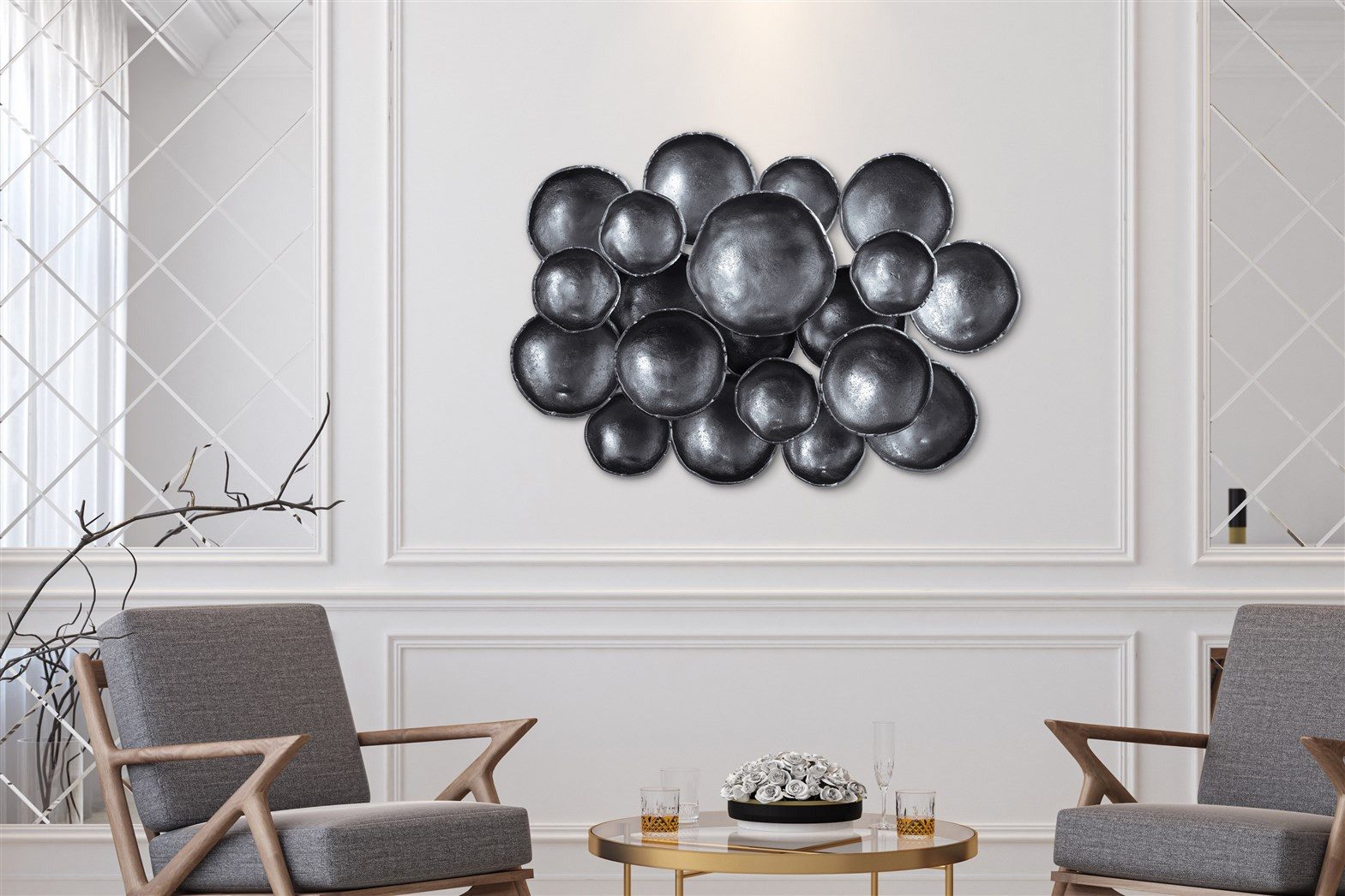 Kayoom Sierobject voor aan de wand Wanddecoratie Domizil 125