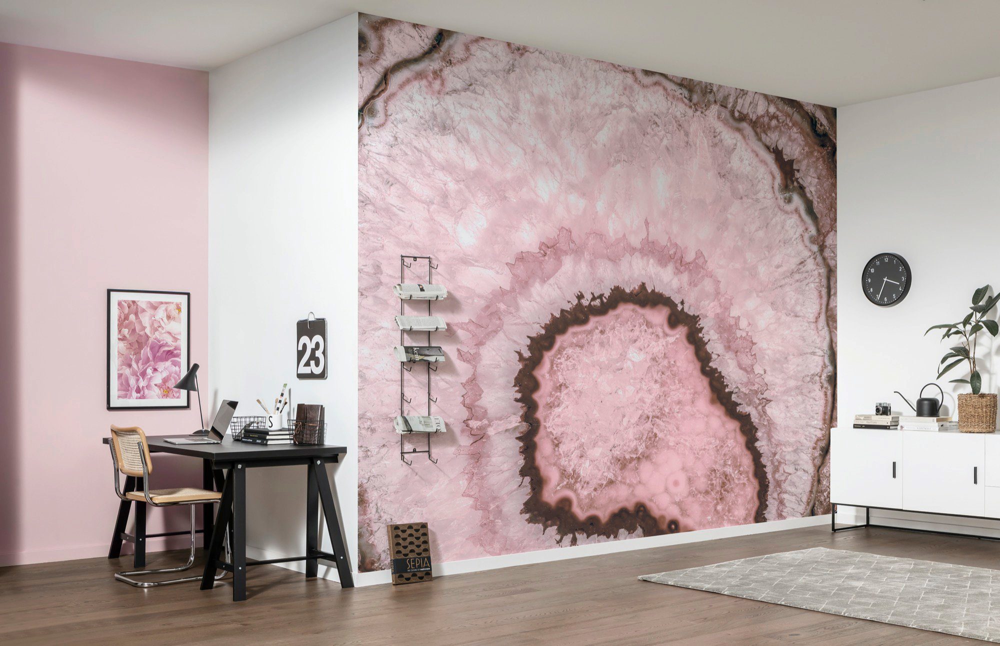 Komar Vliesbehang Digitale print vlies - Geode - Afmeting 300 x 280 cm