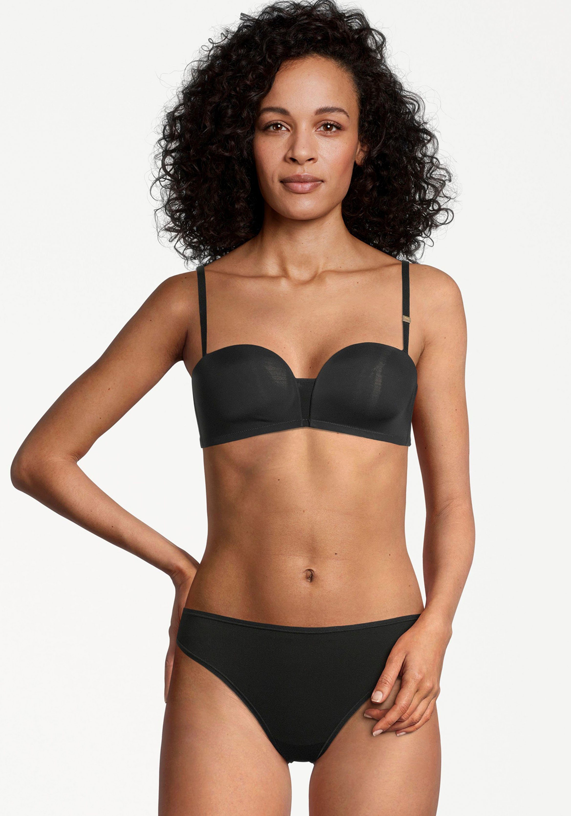 Tamaris Multiway-bh met verstelbare schouderbanden - nieuwe collectie dames strapless bh's maat 75 zwart